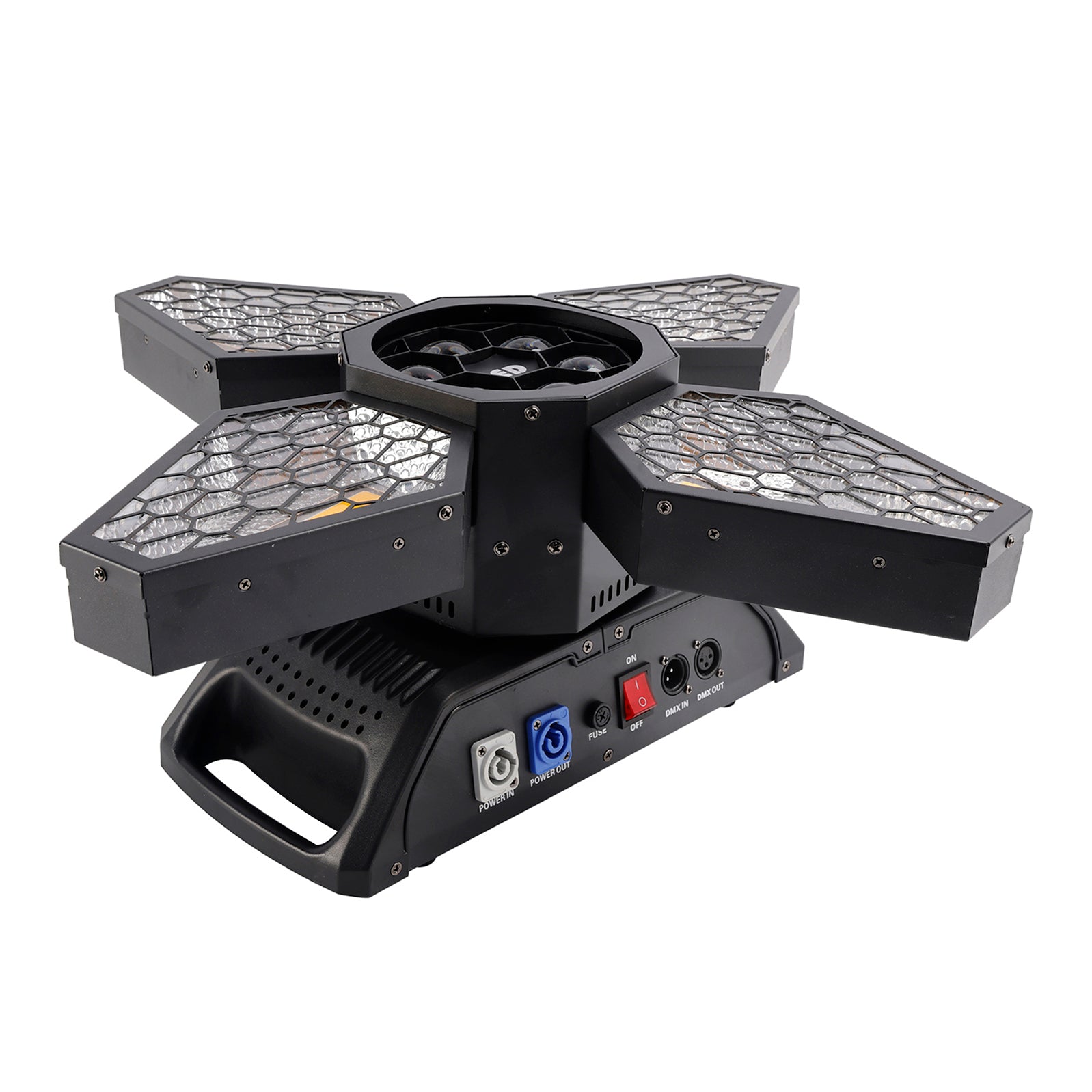 4 Arms Bee Eye Zoom Light Beam DMX Stage Light Disco Show Bar Party Lighting