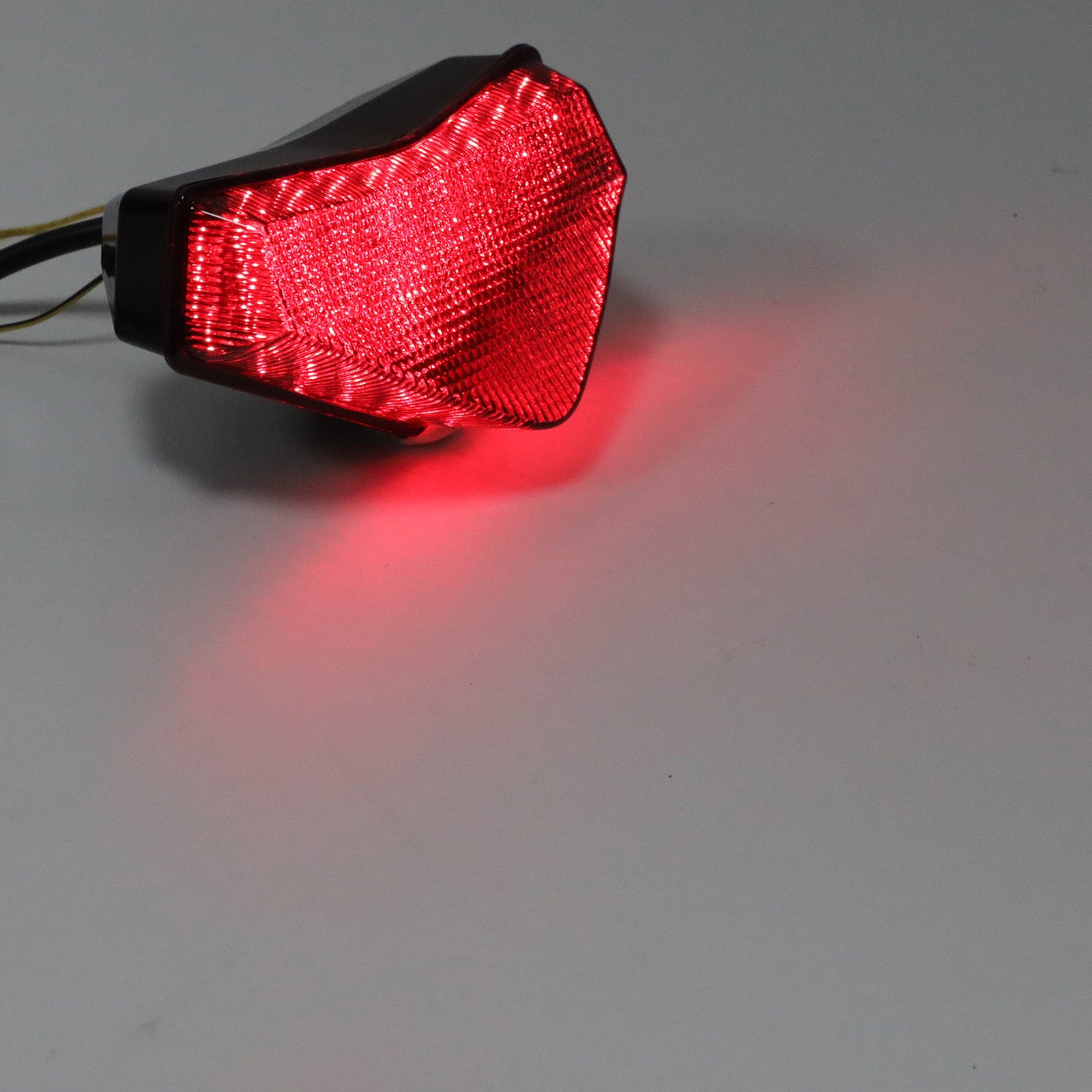 Feu arrière LED fumé, clignotants intégrés pour Tiger Speed Sprint ST