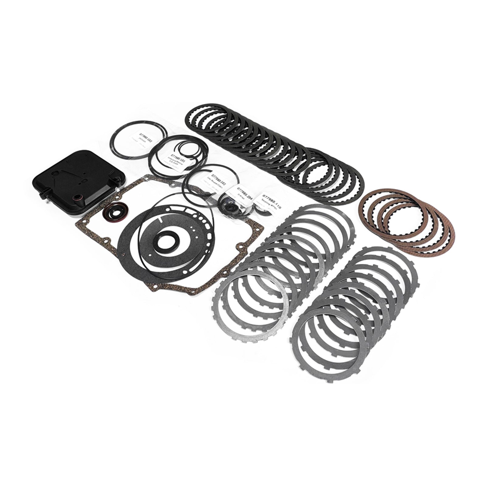 42RLE TRANSMISSION Super Master Rebuild Kit 03-Up Filter Pakets Bushing Plates