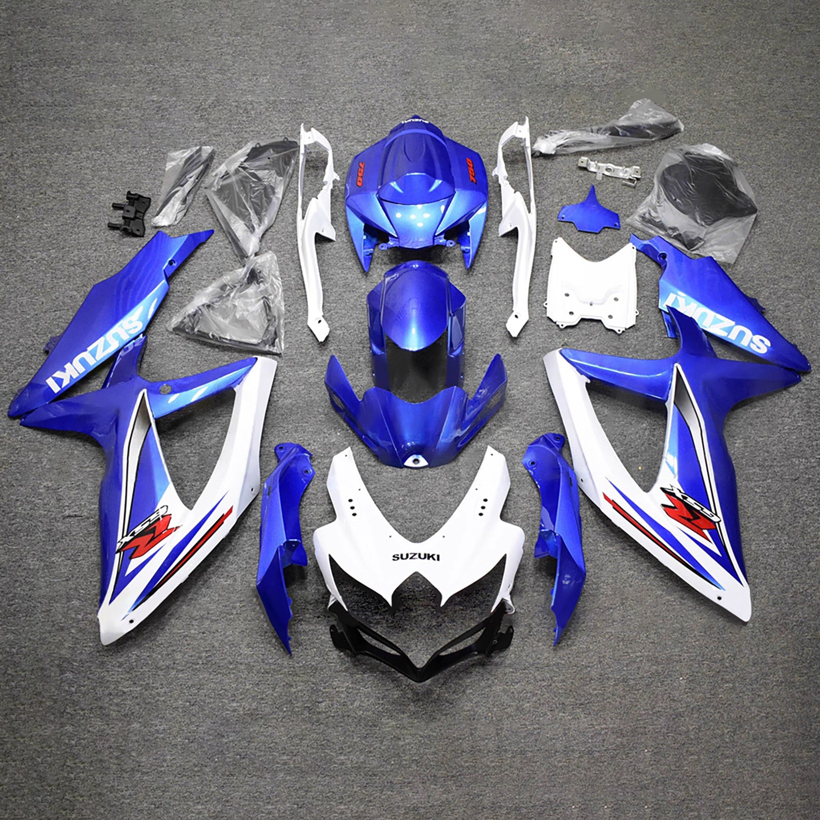 Injection Fairing Kit Bodywork Plastic ABS For Suzuki GSXR 600/750 2008-2010 K8