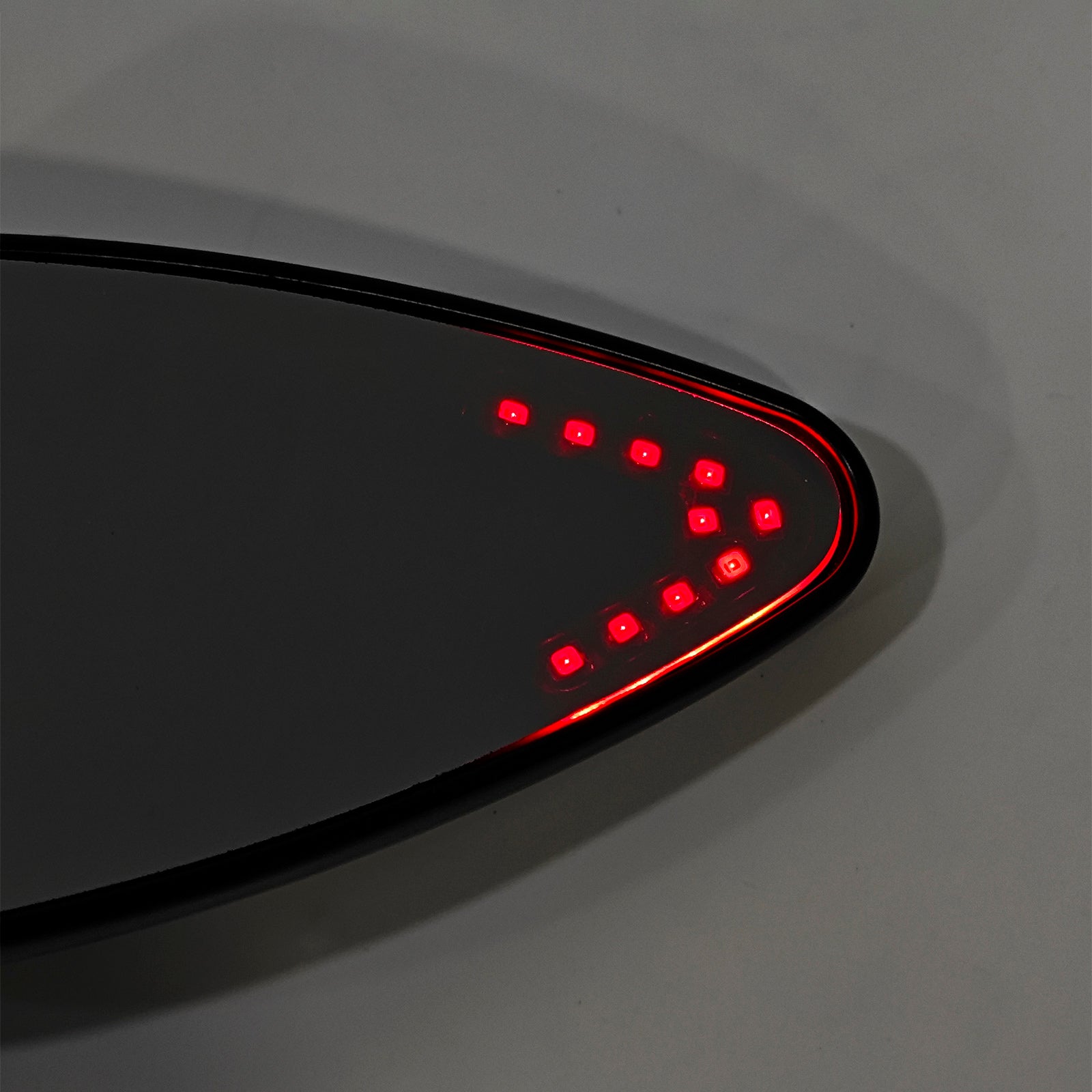 1990-2021 Sportster 883 1200 Espejos de señal de giro LED dinámicos personalizados negros