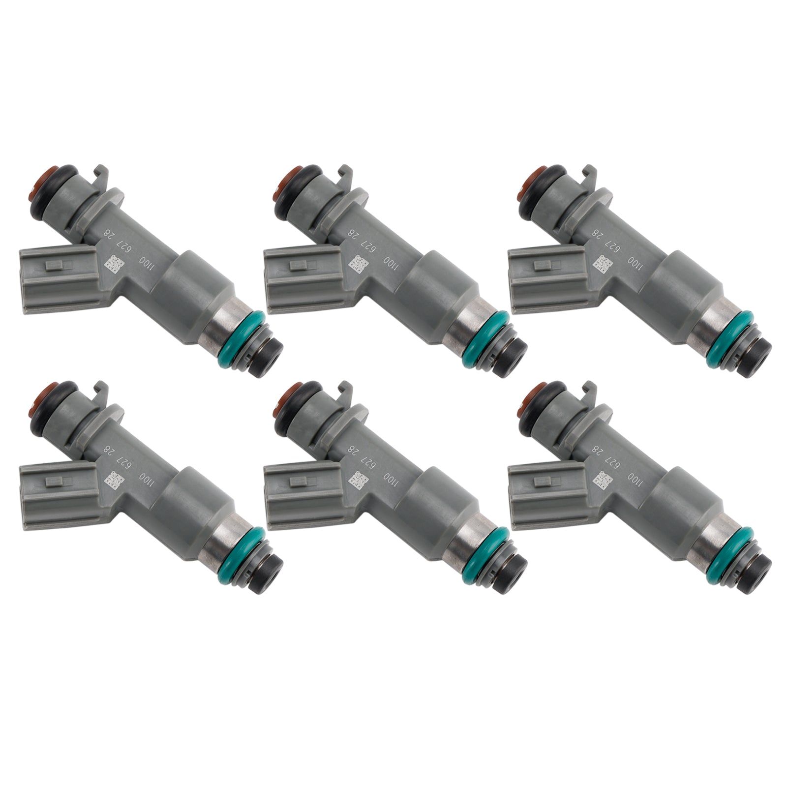 6PCS Fuel Injector 16450-RJA-A01 Fit Acura RL TL 3.5L V6 2005-2008