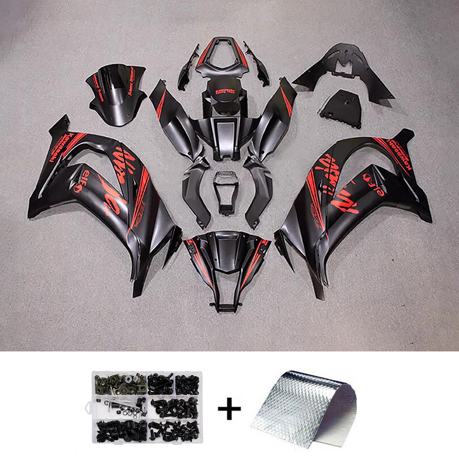 Kit carena iniezione carrozzeria in plastica ABS adatta per Kawasaki ZX10R 2011-2015