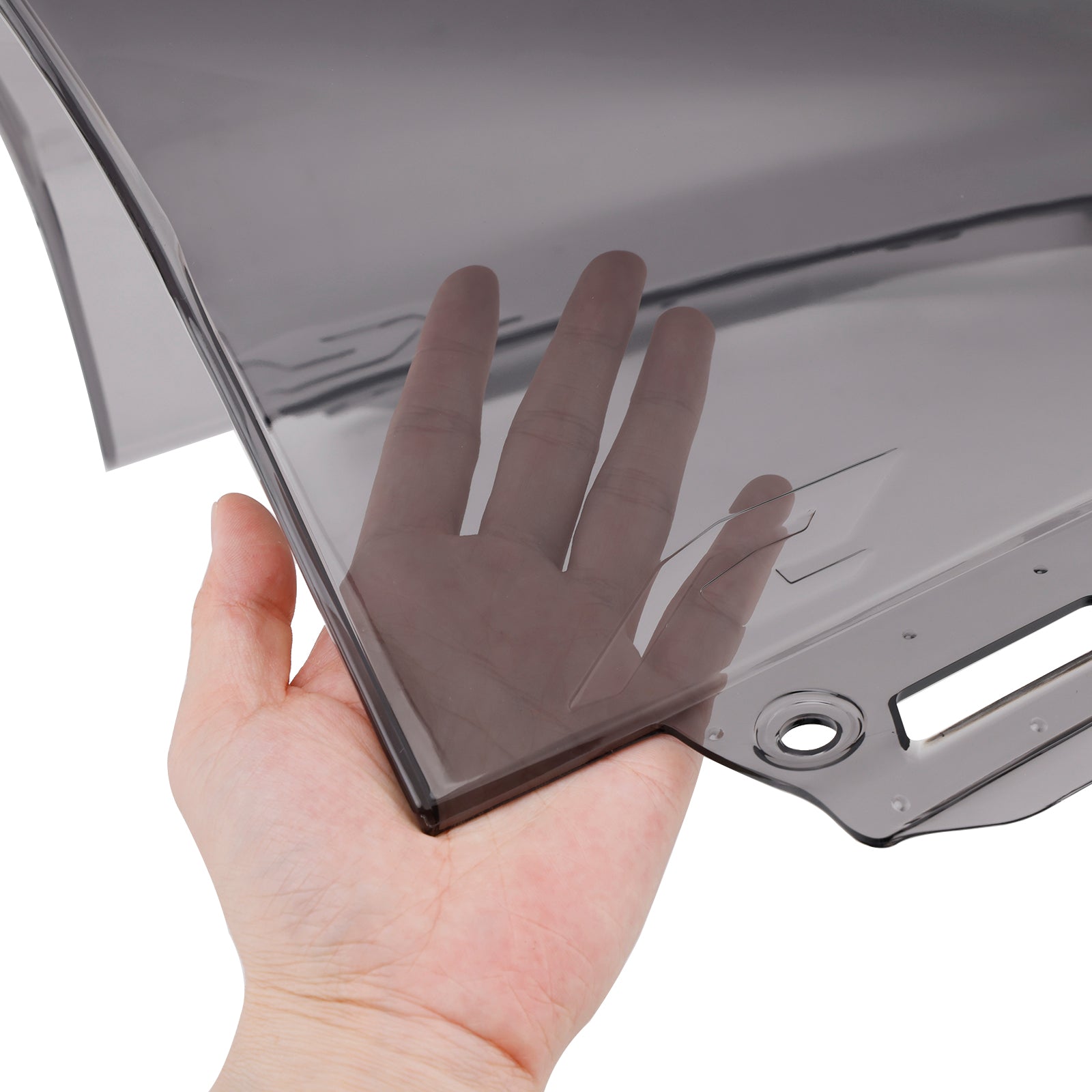 Černé sklo čelného skla vhodné pre Yamaha YZF R15 V4 2021-2024