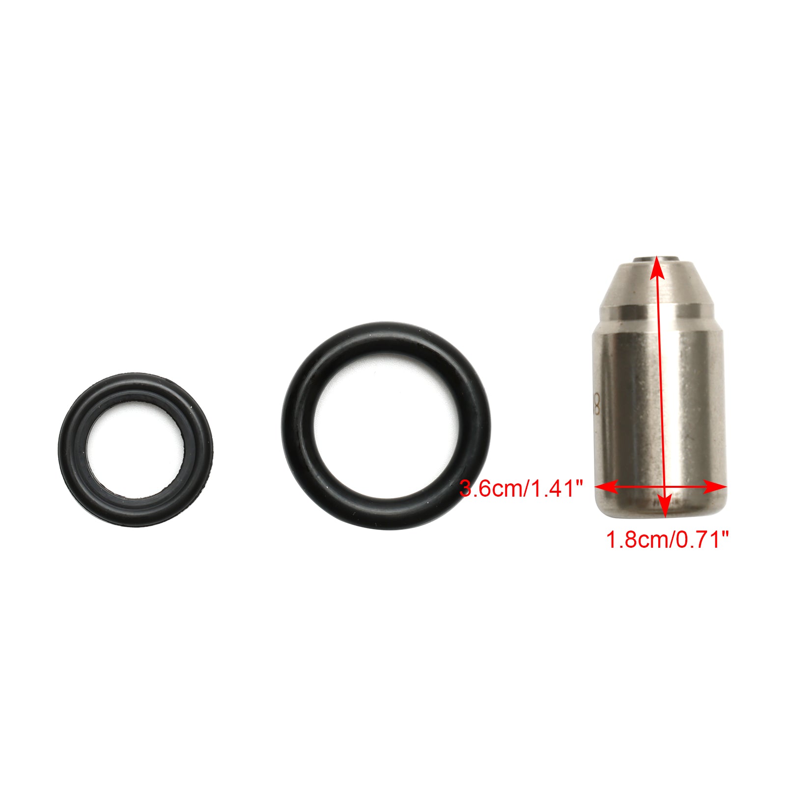 Boquilla de inyector de combustible 5M4086 8M1584 8N4697 9F0160 compatible con Caterpillar 3304 3306