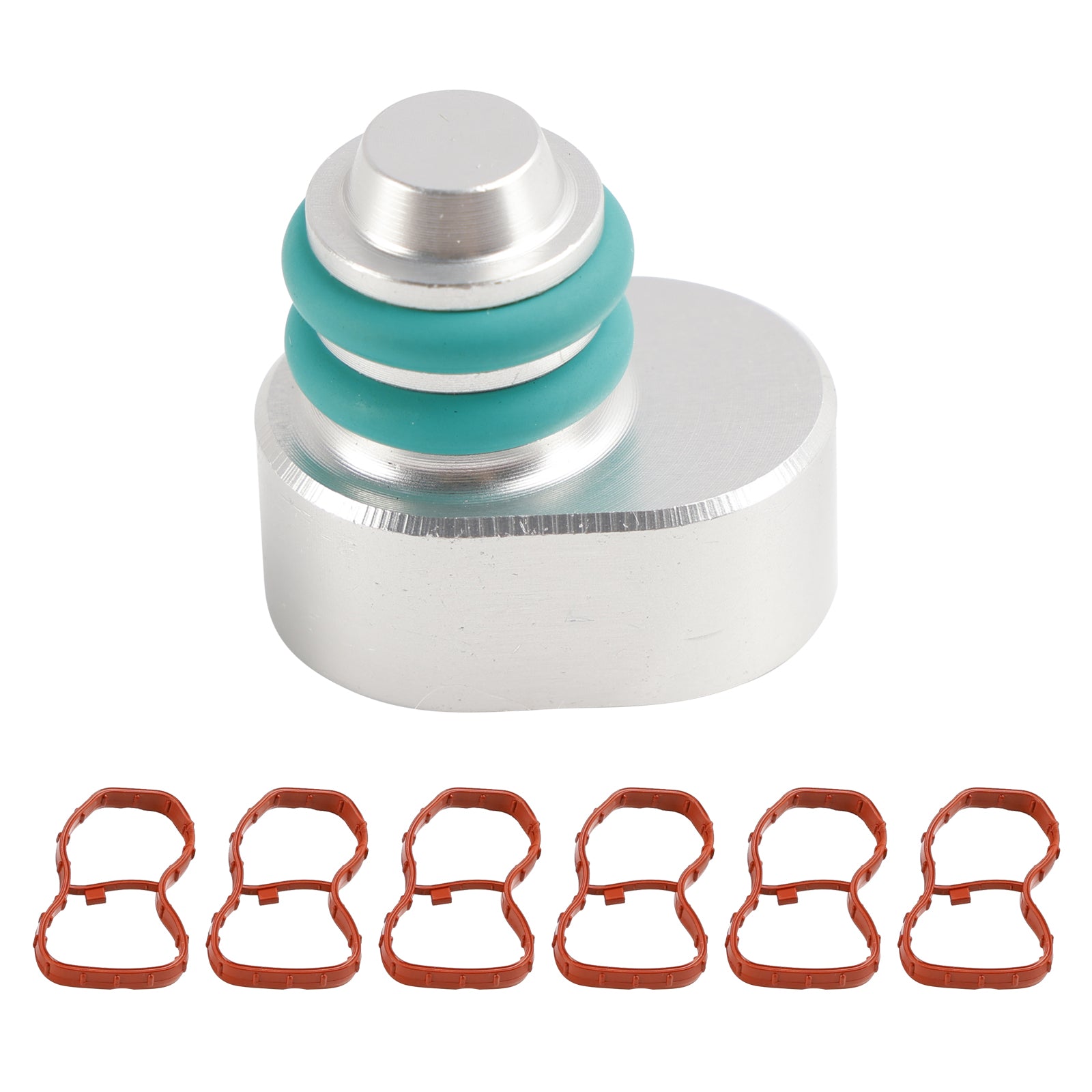 6PCS Inlaatspruitstuk Pakking 1167807480 Fit BMW E90-93 F10 F11 F07 X5 X6 N57