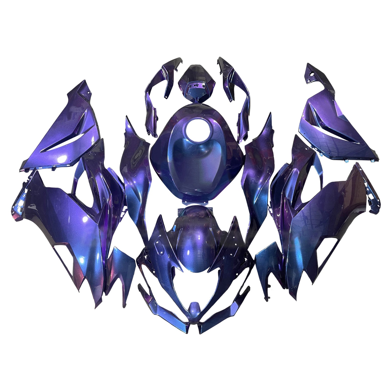 2019-2023 KAWASAKI ZX6R Injektion Fairing Kit Bodywork Plastic ABS
