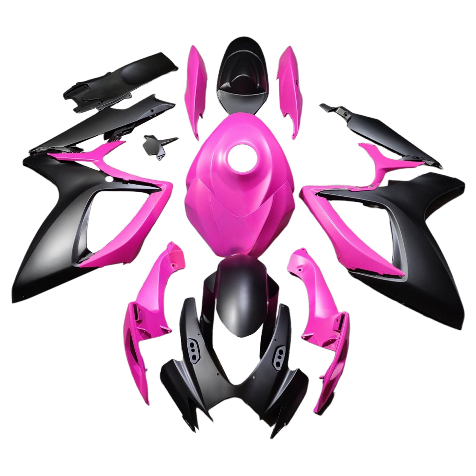 Kit de carenagem injeção Absos de plástico para Suzuki GSXR 600/750 2006-2007 K6