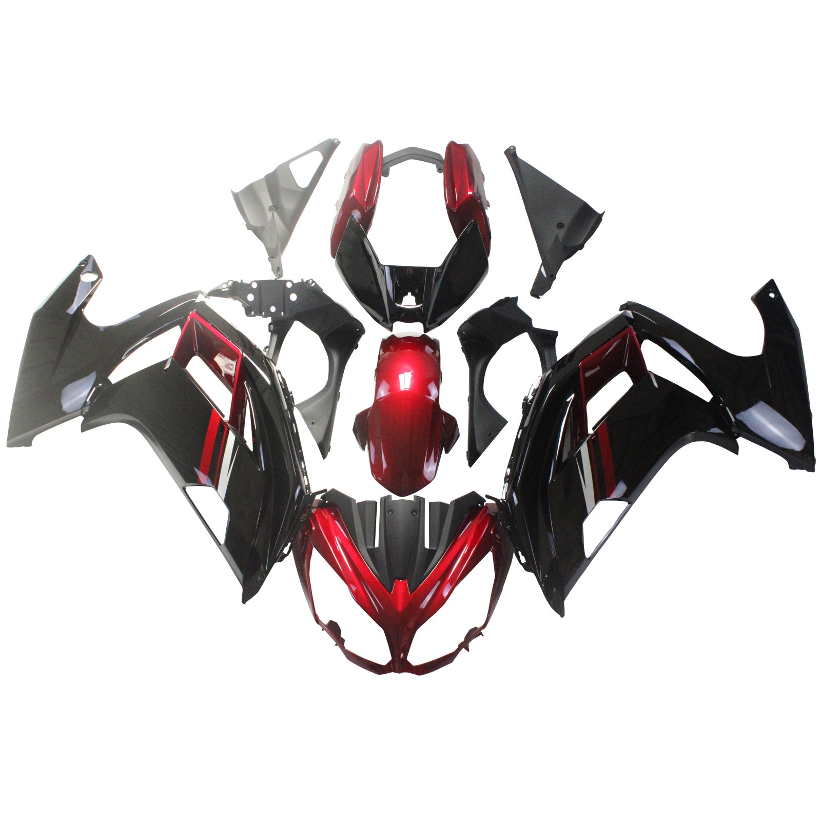 Injection Fairing Kit Bodywork Plastic ABS fit For Kawasaki ER6F Ninja650 2012-2016