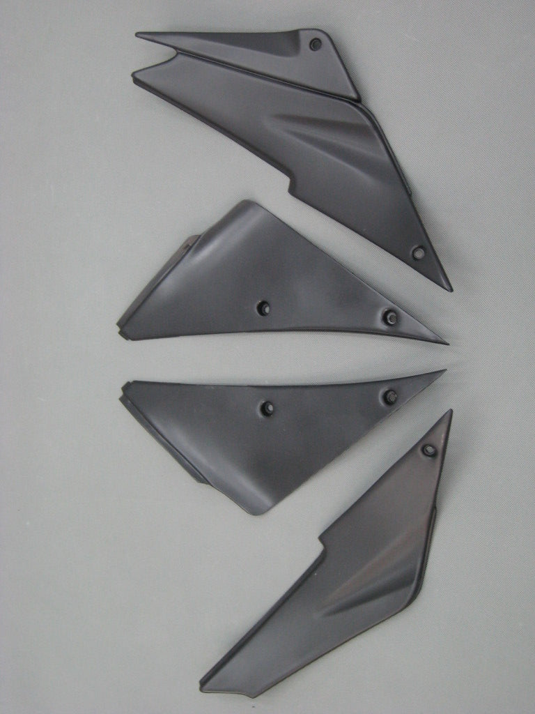 2005-2006 Kawasaki ZX6R 636 Amotopart stroomlijnkappen blauw zwart Ninja Racing douanekuip