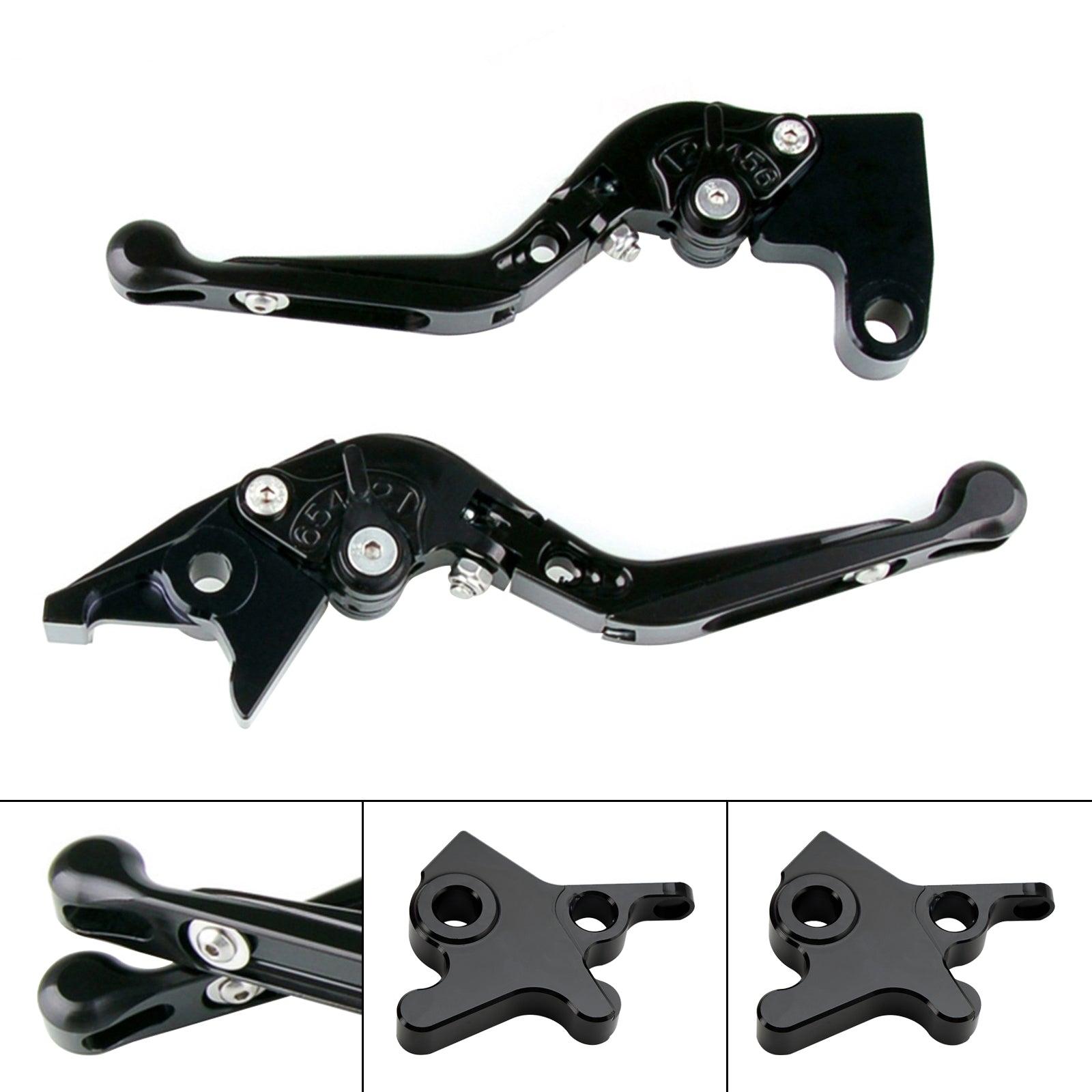 Palanca de freno de embrague ajustable para Piaggio MP3 300 16-18 MP3 350 18-19