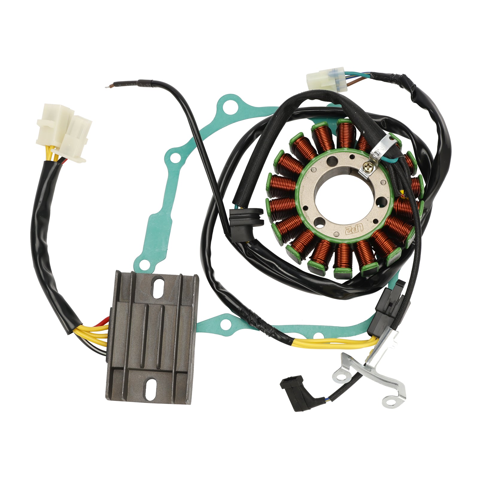 Stator de bobine magnétique Honda CB223S 2008-2017 + régulateur de tension + joint d'étanchéité