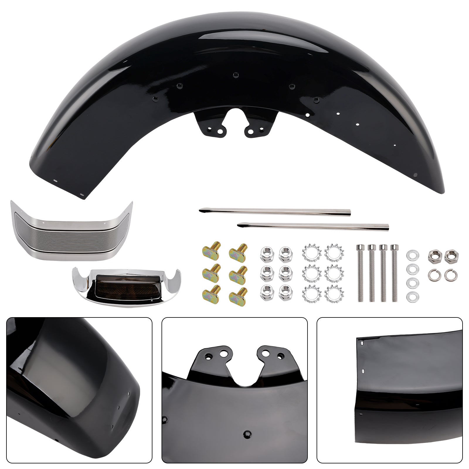 Guardabarros delantero de acero Ultra Limited Touring Electra Glide 2014-2024