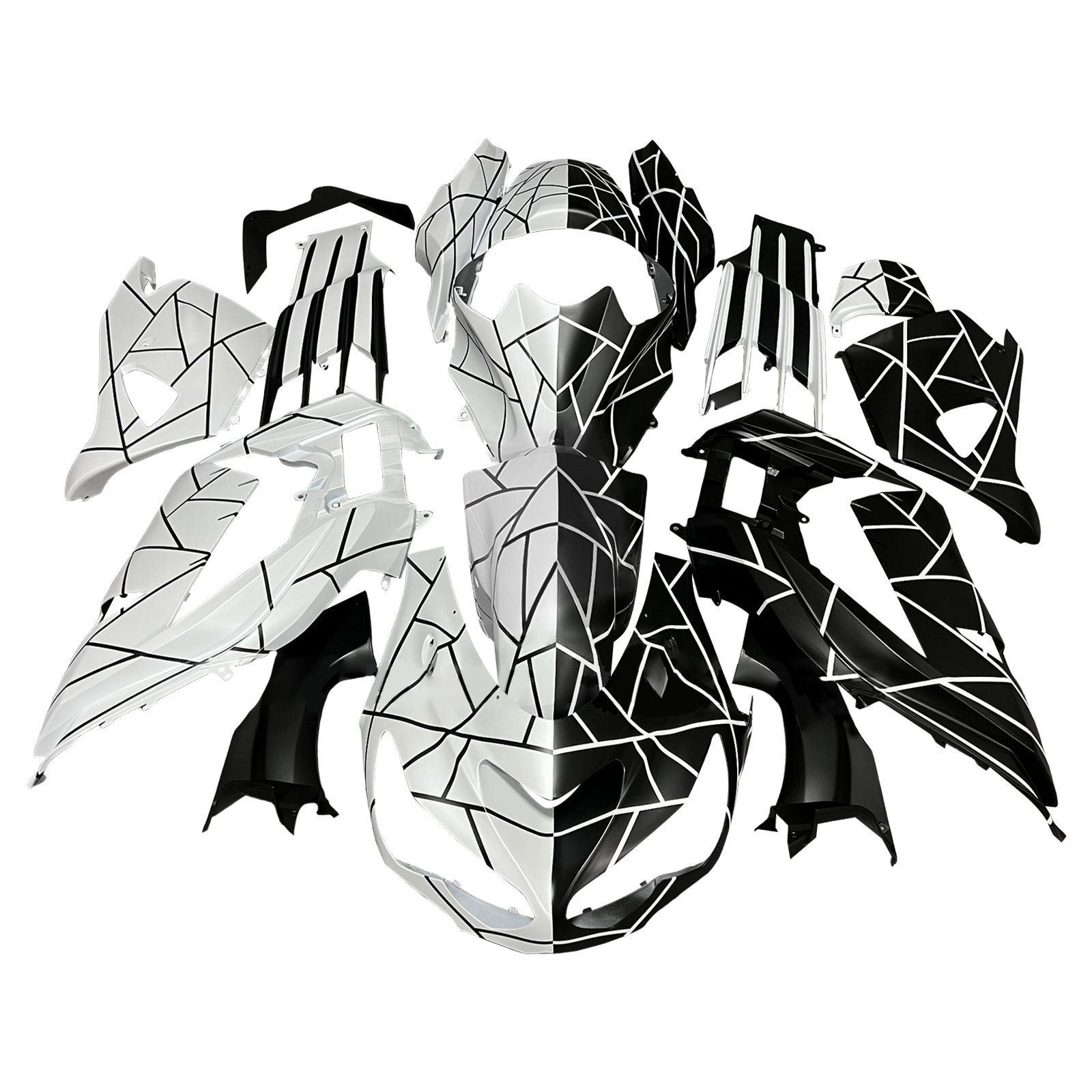 Injectie Kuip Kit Carrosserie geschikt voor Kawasaki ZX14R ZZR1400 2012-2025