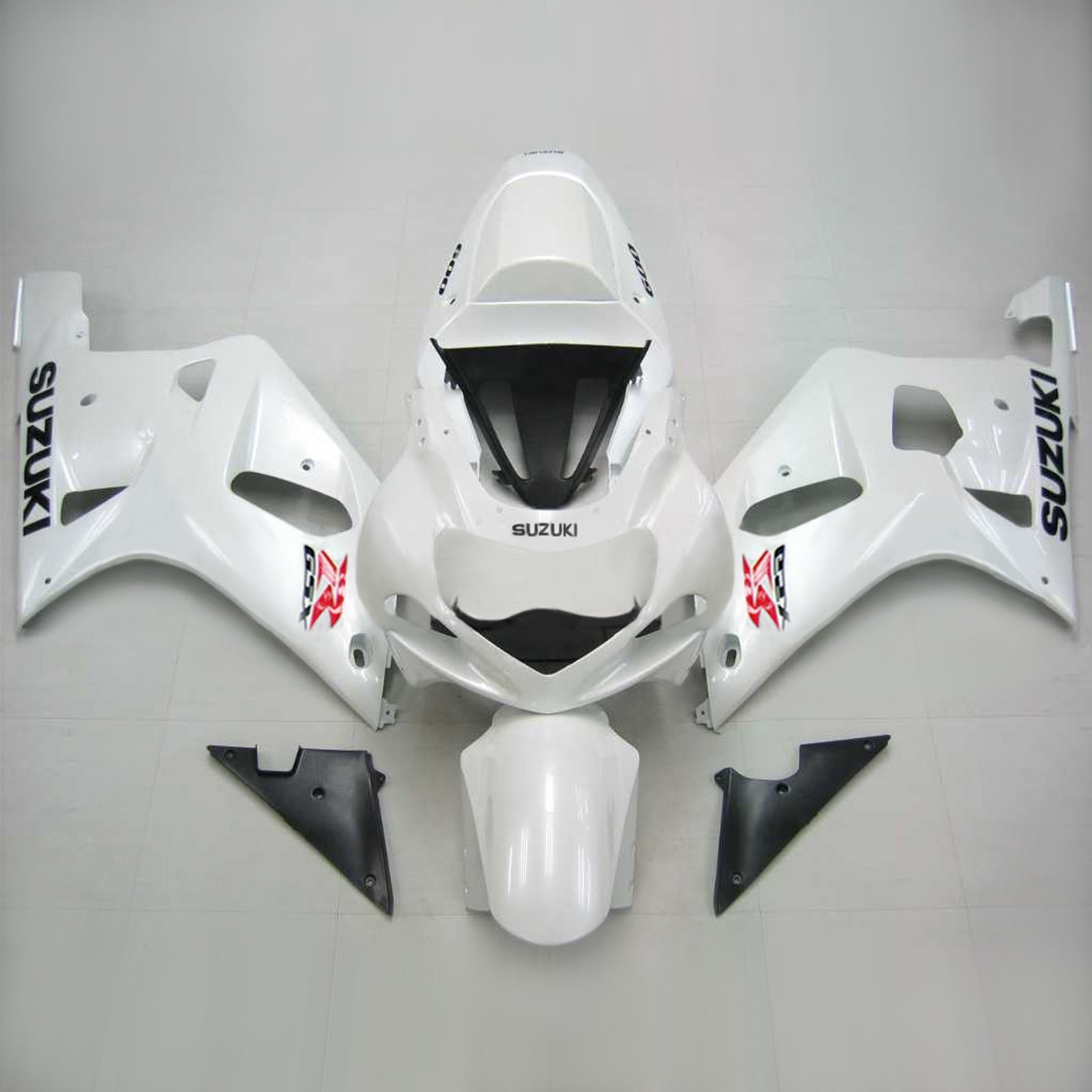 2001-2003 Suzuki GSXR600 K1 injektionsmässa kit Bodywork Plastic ABS #104 AMOTOPART