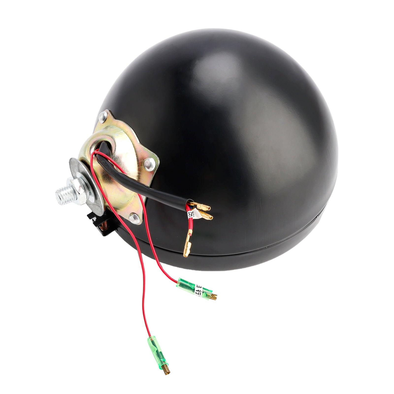 Lampe de phare multifonctionnelle de faisceau personnalisée noire # 84 pour le raceur Bobber Chopper