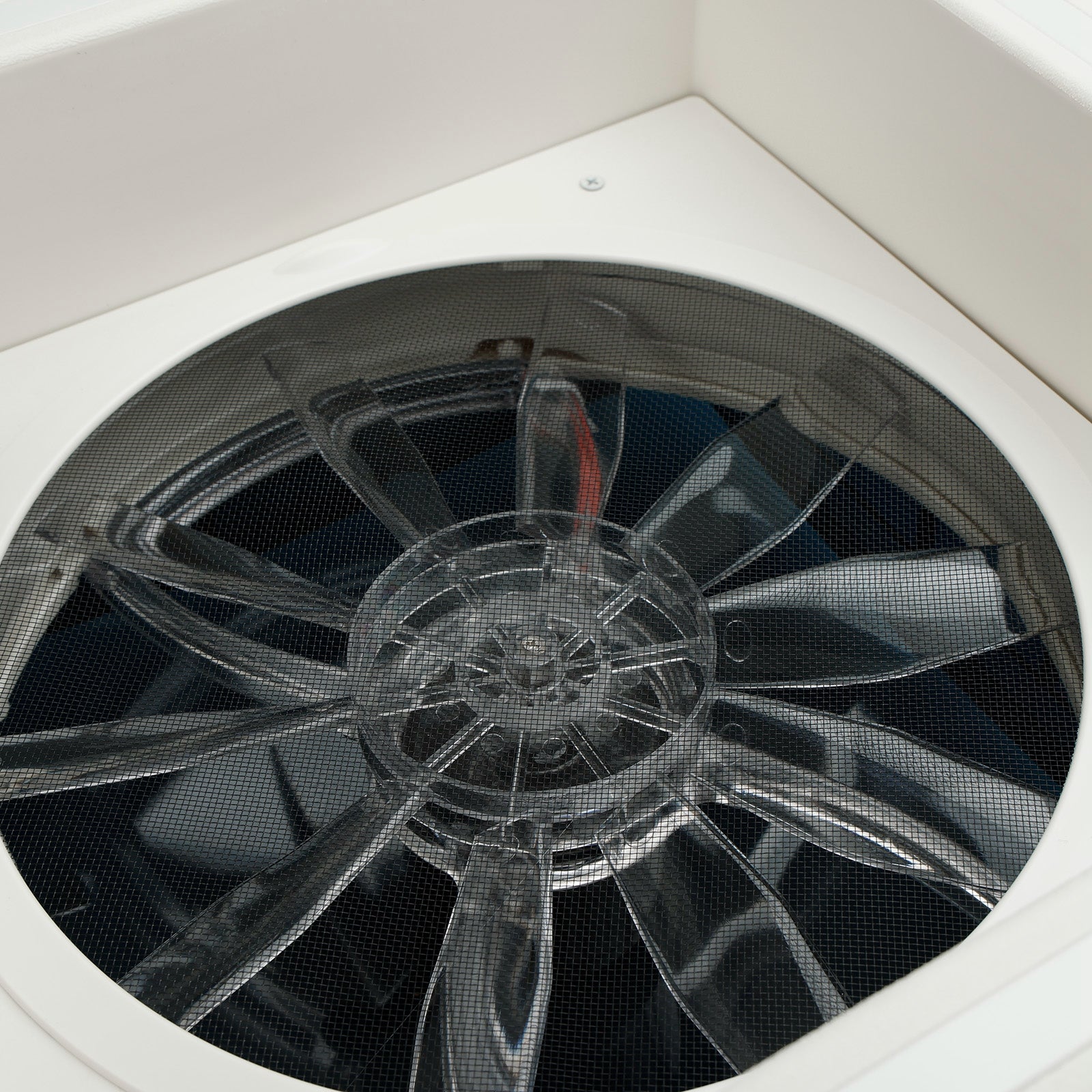 14" Takventil för husvagn, husvagn, 3-växlad motor, 12V takfönster med LED-ljus