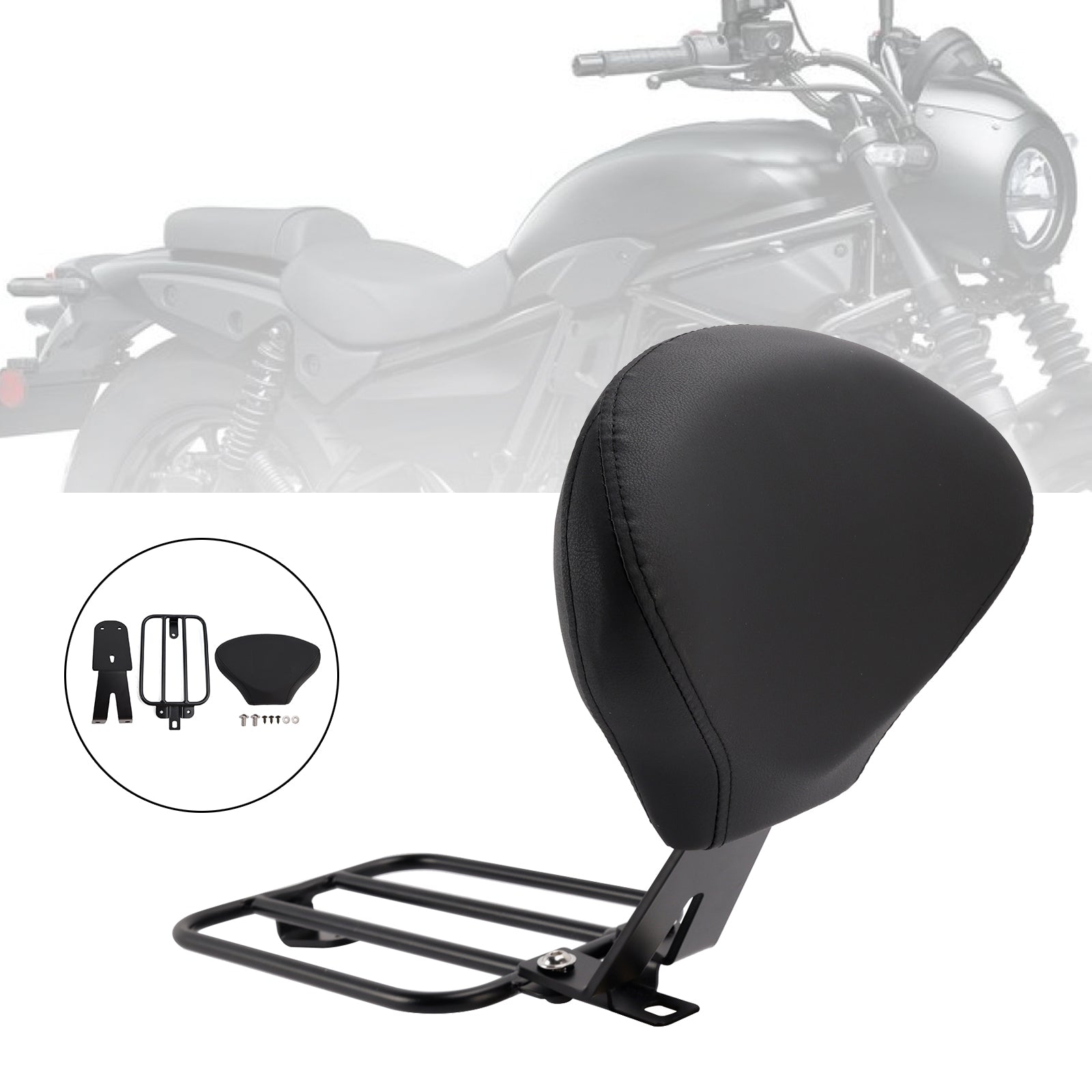 2024-2025 Kawasaki Eliminator 500 Bestuurder Rugleuningkussen