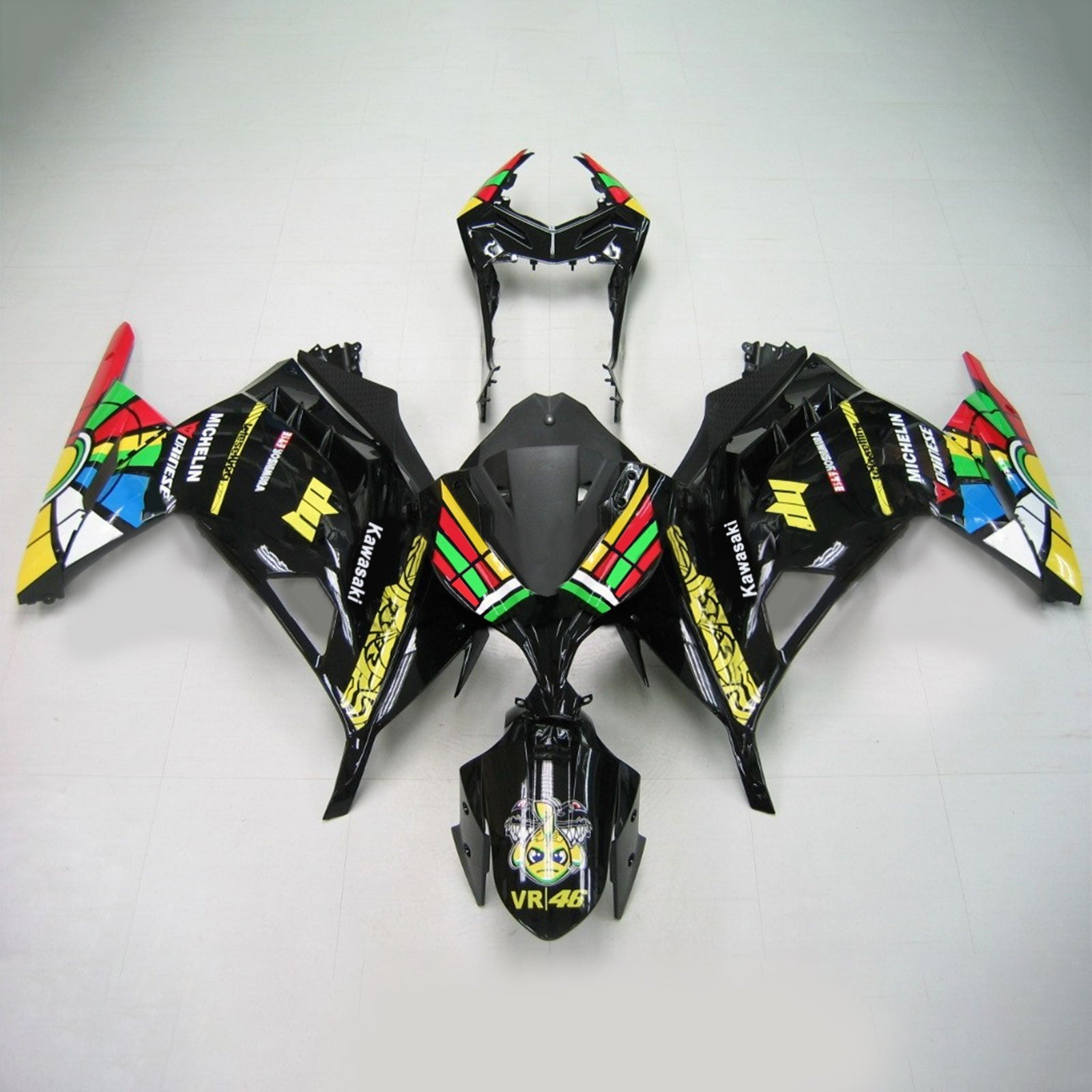 2013-2024 Kawasaki EX300/NINJA 300 Injekcia SPOTIKA KODETING PLASTNÁ ABS