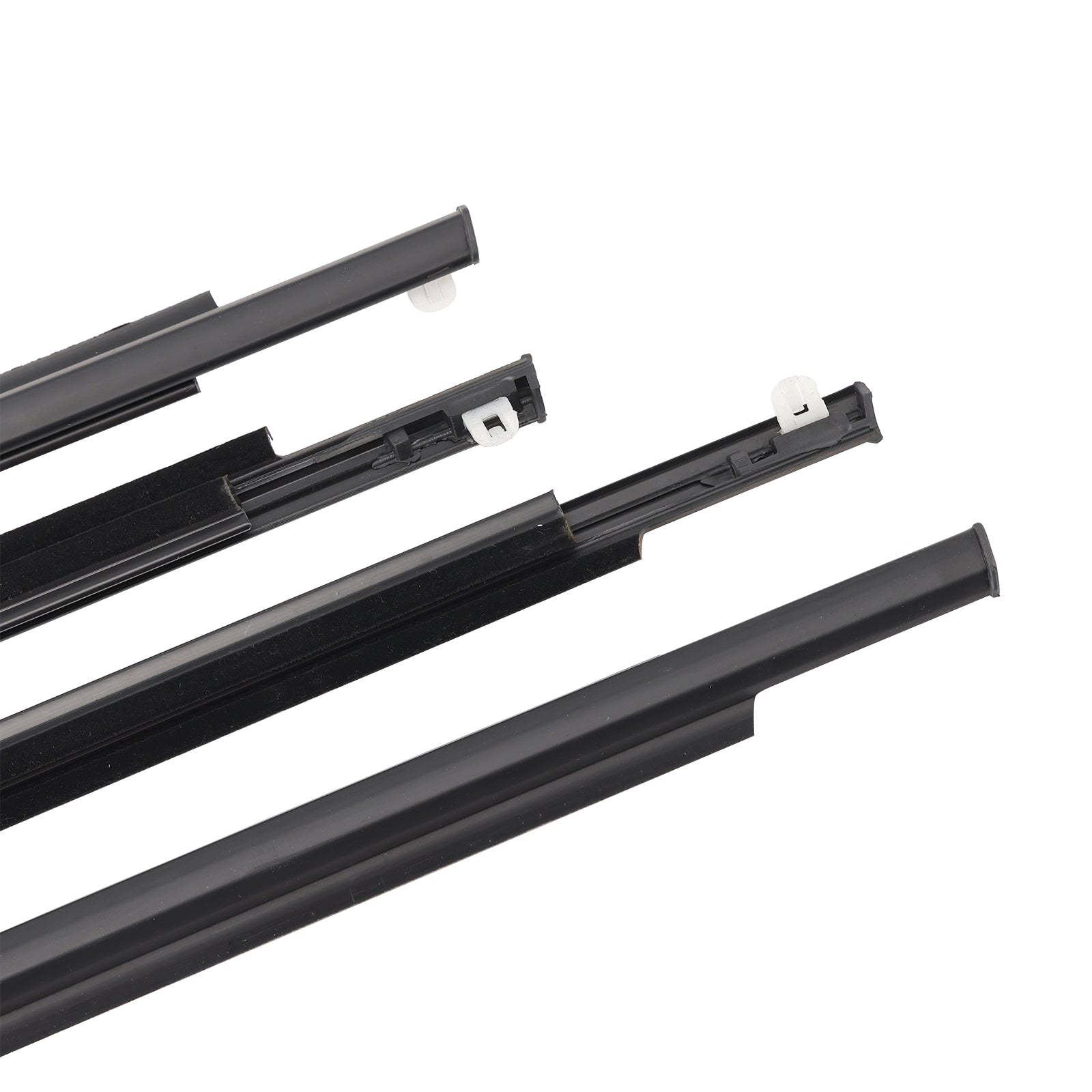 2004-2009 Toyota Prius 4PCS Deurglasriem Buitenste lijstafdichting