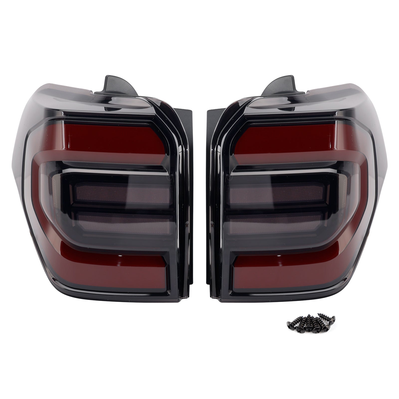 2PCS LED Tail Lights For Toyota 4Runner 2010-2024 Animation Sequential Rear Lamp