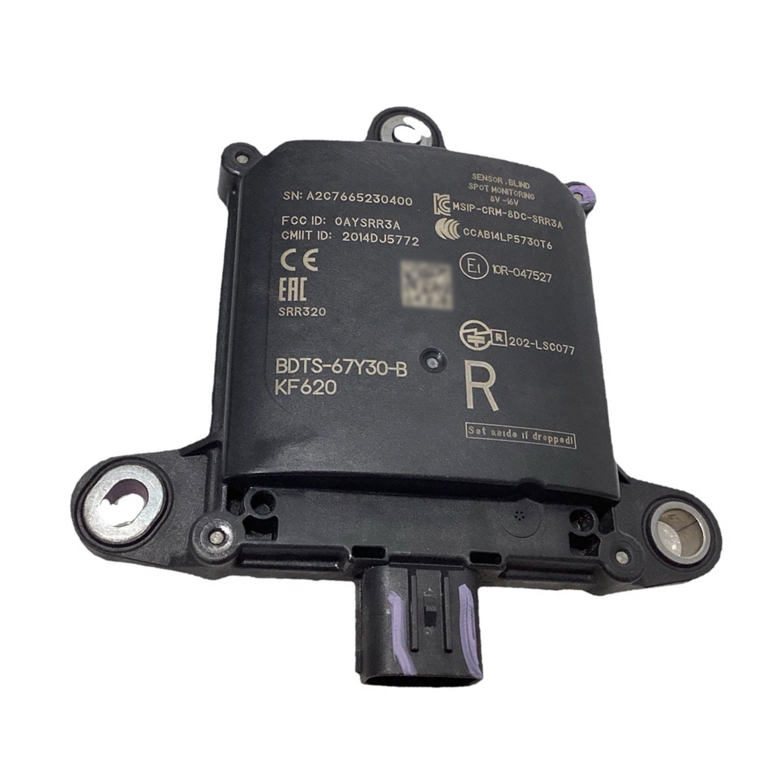 Rear Blind Spot Radar Sensor Module BDTS6-7Y30B For MAZDA 3 2020-2024