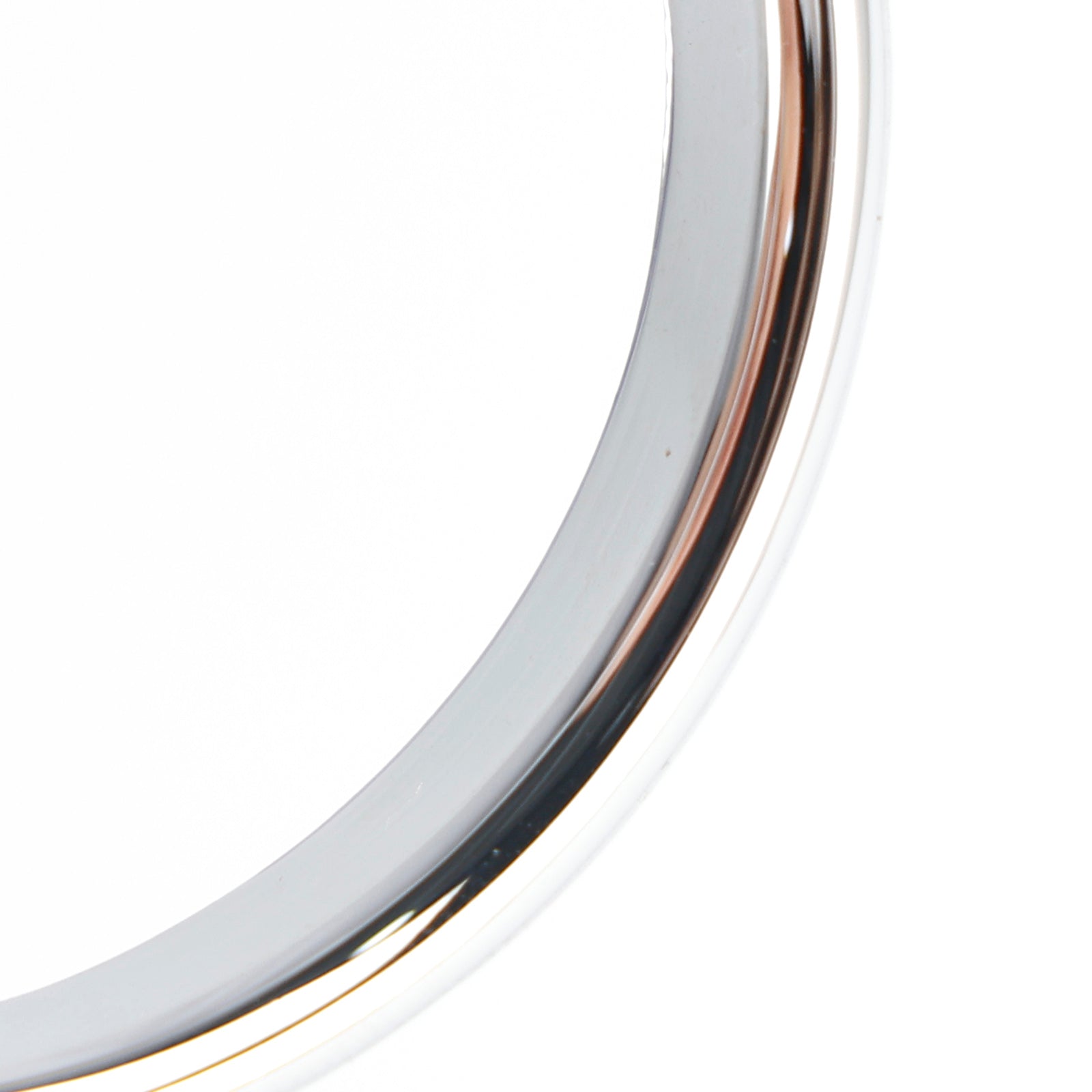 1994-2001 BMW E38 7 Series Strieborný prístrojový obklad Ring Rings Schadometer Cluster Panel 500-125