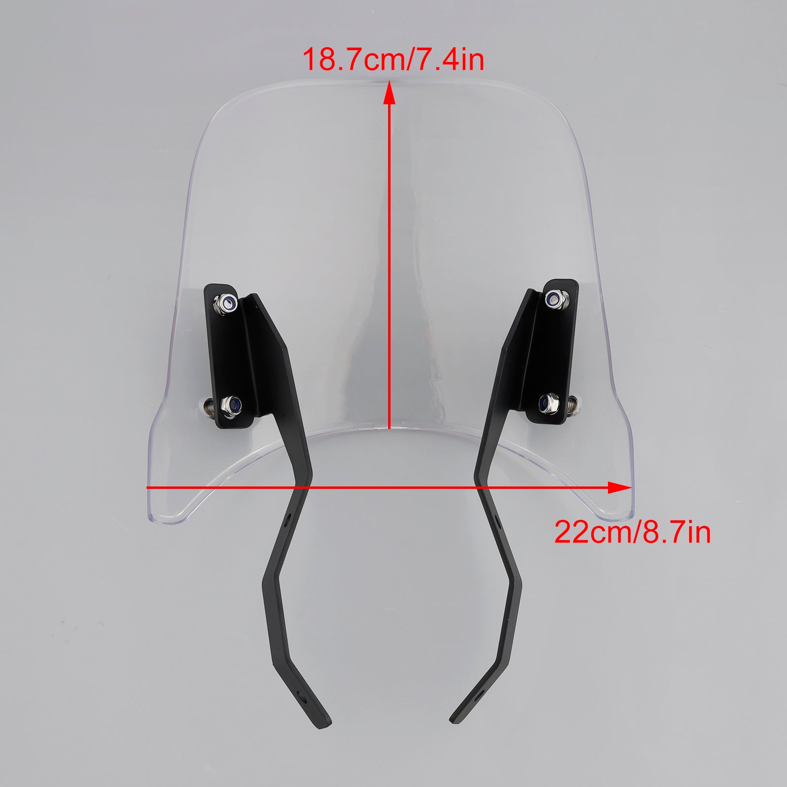 Pare-brise ajustement du pare-brise pour Honda Rebel 250 300 500 CL250 CL300 CL500 23-24