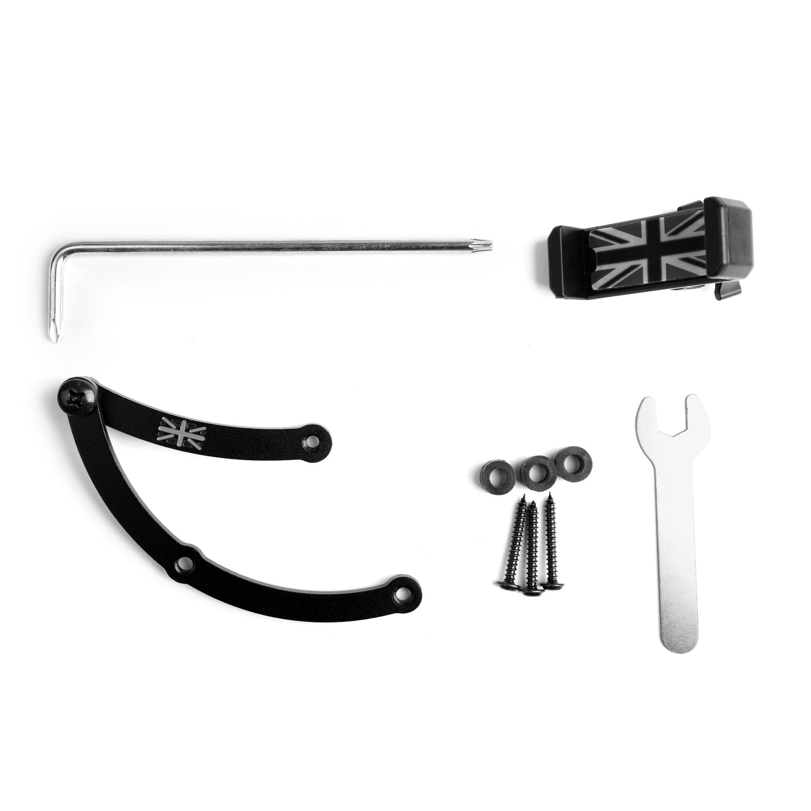 Union Jack auto mobiele telefoonhouder opvouwbare houder voor Mini Cooper R55/56/57/60/61 A