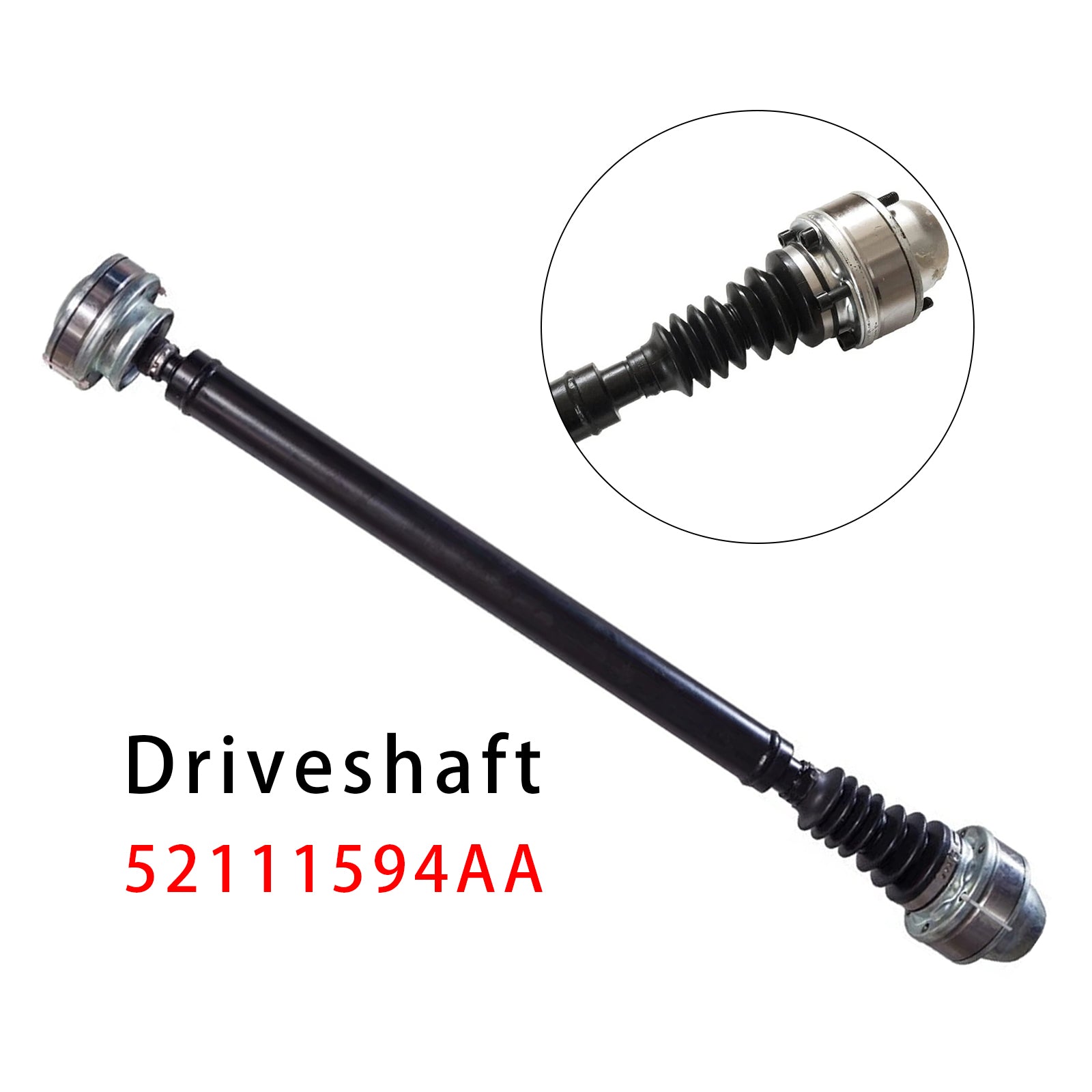 2002-2007 For Jeep Liberty 3.7L Front Driveshaft Prop Shaft Assembly 52111594AA 52111596AA