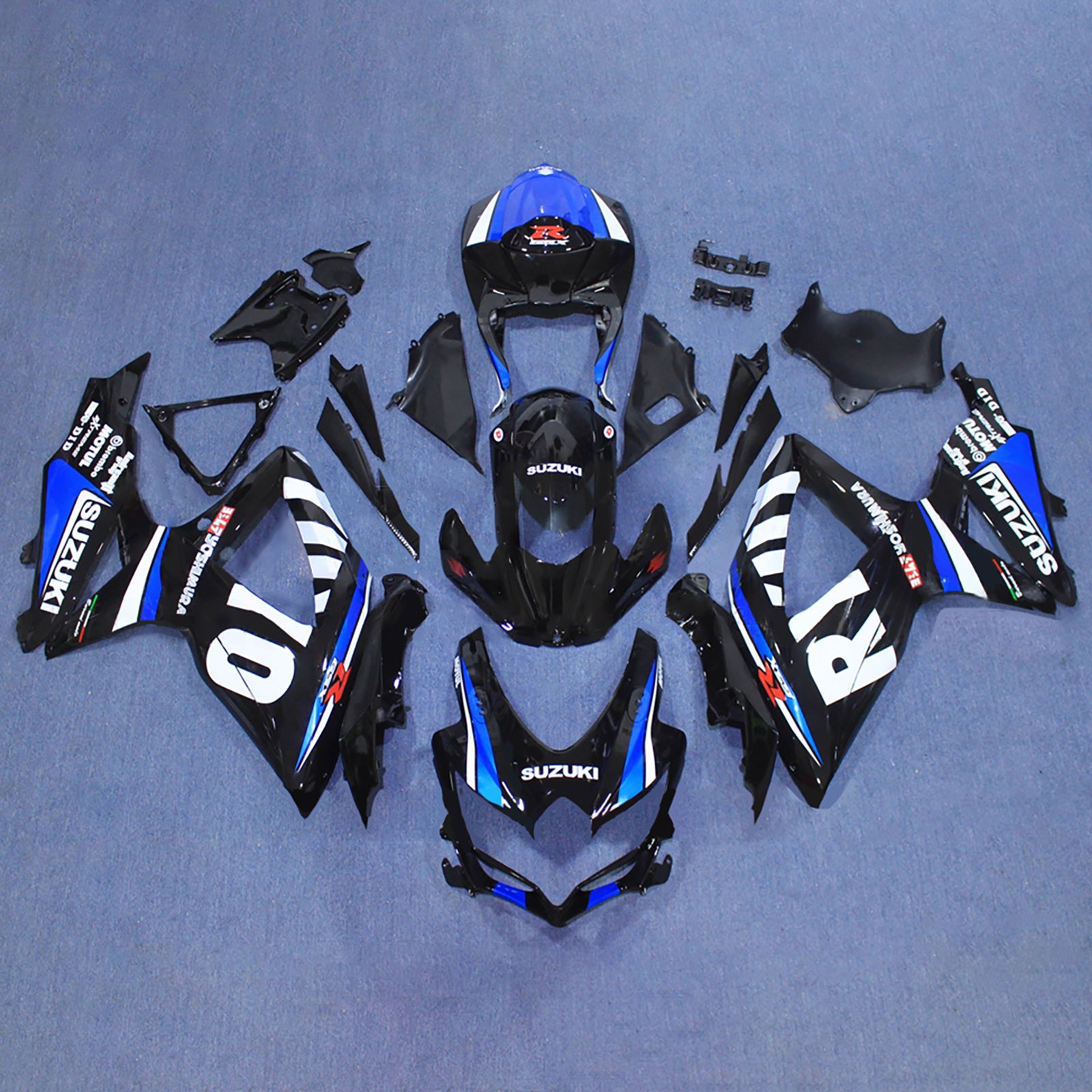 Injection Fairing Kit Bodywork Plastic ABS For Suzuki GSXR 600/750 2008-2010 K8