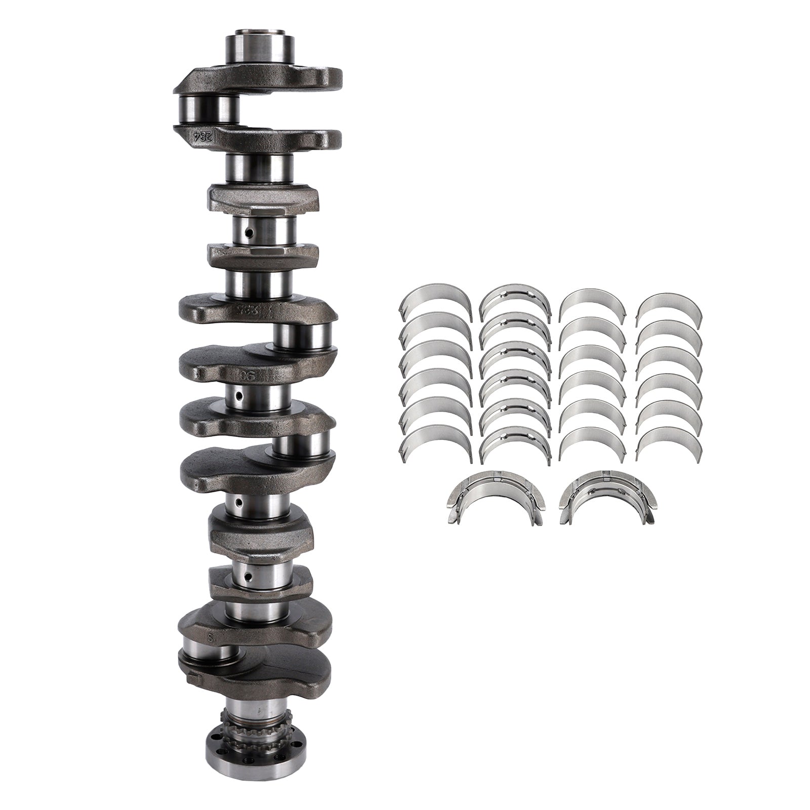 Crankshaft with Main & Conrod Bearings STD for BMW Series 3 4 5 X3 X5 X6 N57D30