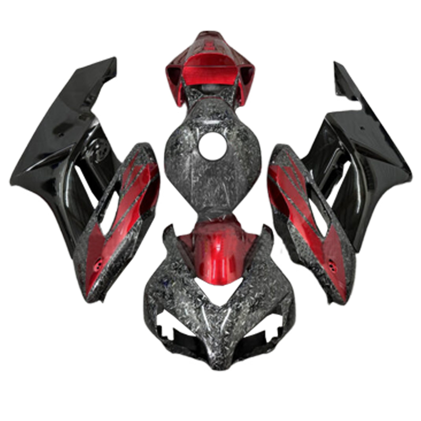 Injektionssats Kit Kroppsarbetet Plastiskt ABS för Honda CBR1000RR 2004-2005