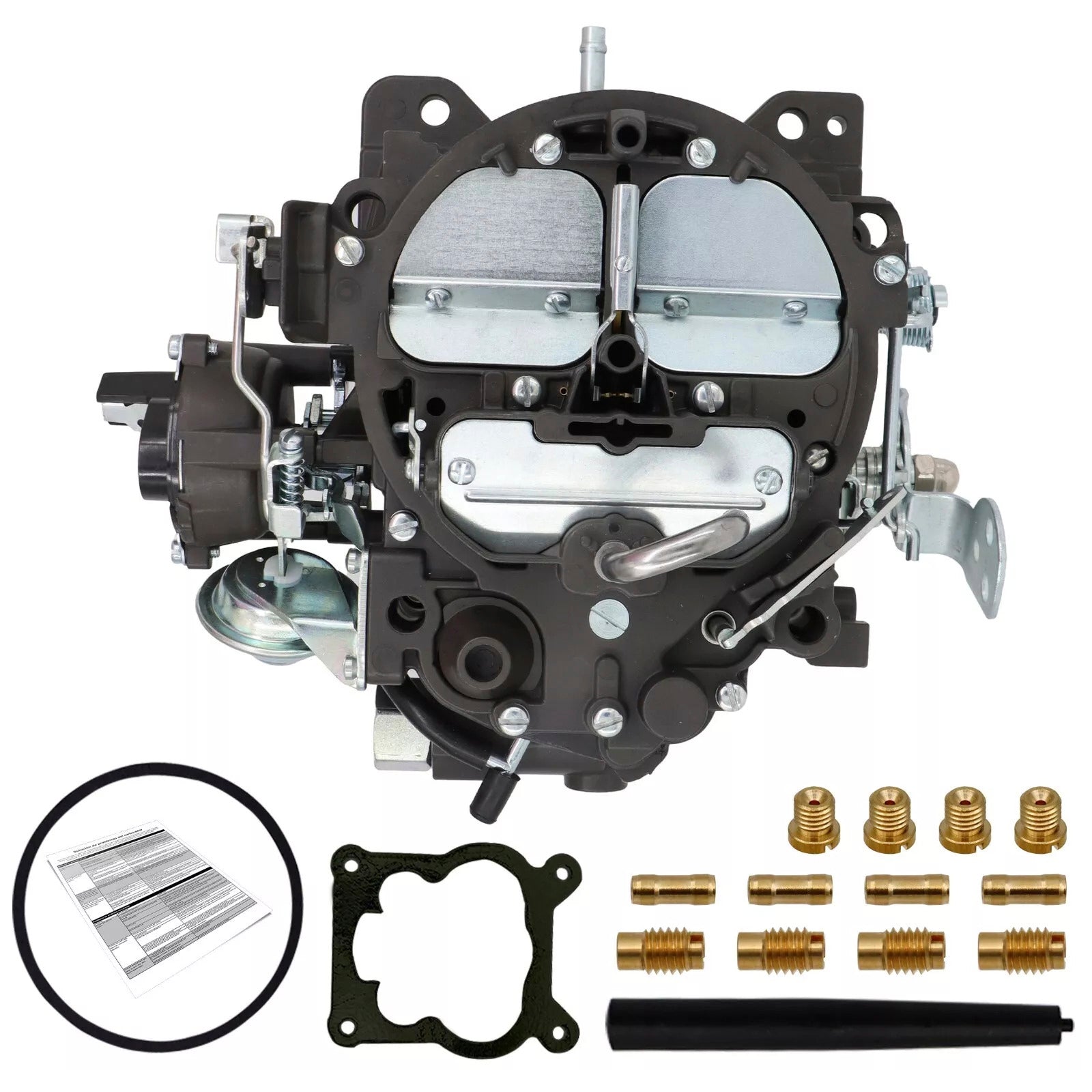LDH408N Marine Carburetor 4 BBL 5.7L 350 Electric Choke