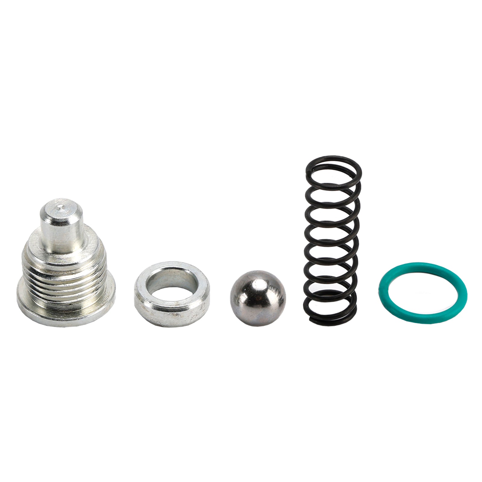 Oil Pump Relief Valve Spring Plug & Seals Kit for Ford 94.5-03 7.3L Diesel