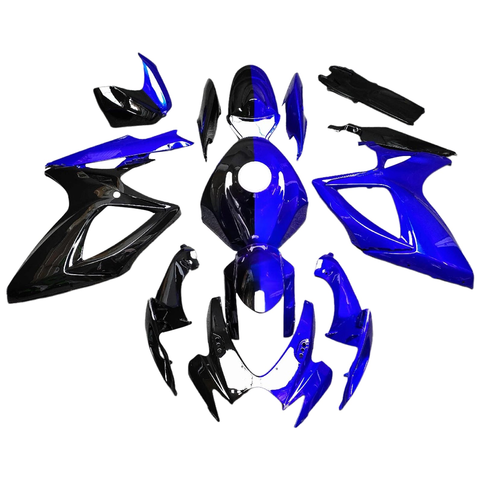 Kad karosérie vstrekovania Plastová ABS pre Suzuki GSXR 600/750 2006-2007 K6