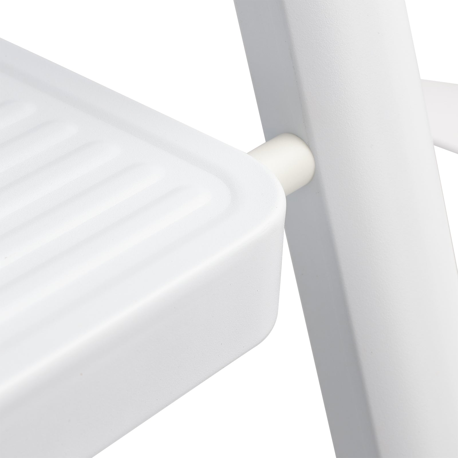 4-traps ladder, opvouwbare opstapjes voor volwassenen, antislippedaal, lichtgewicht