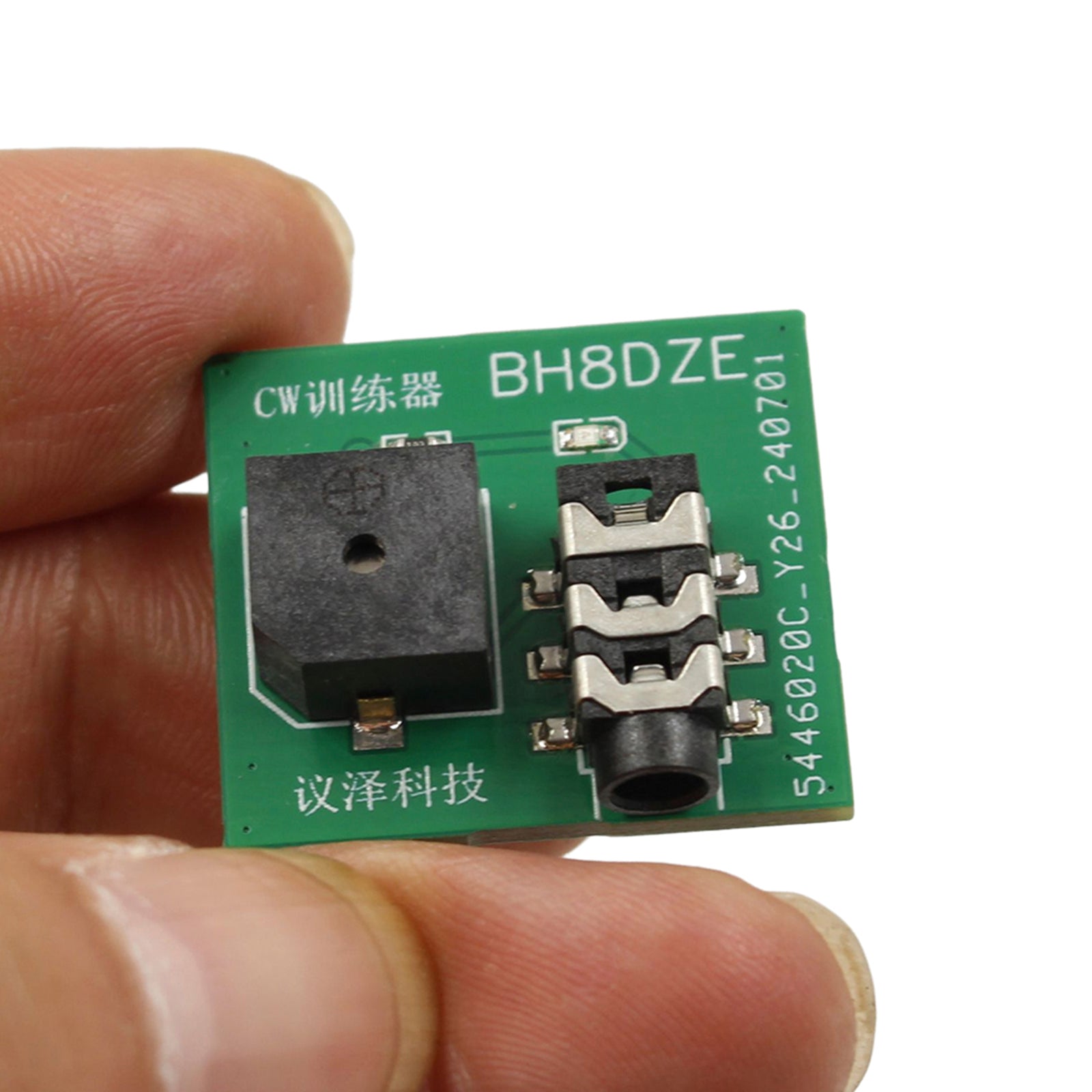 Morsecode Mini CW Trainer Handsleutel Trainer Oscillator Knop Batterijversie