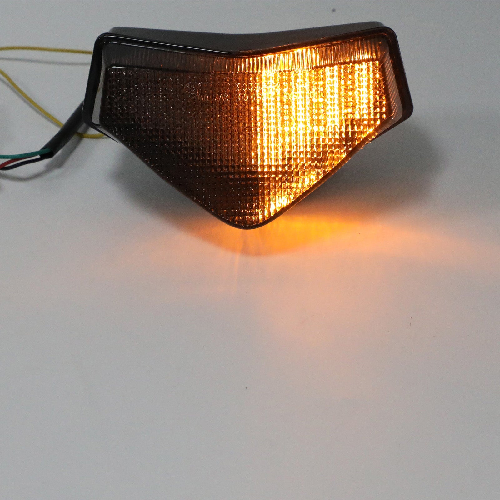 Feu arrière LED fumé, clignotants intégrés pour Tiger Speed Sprint ST