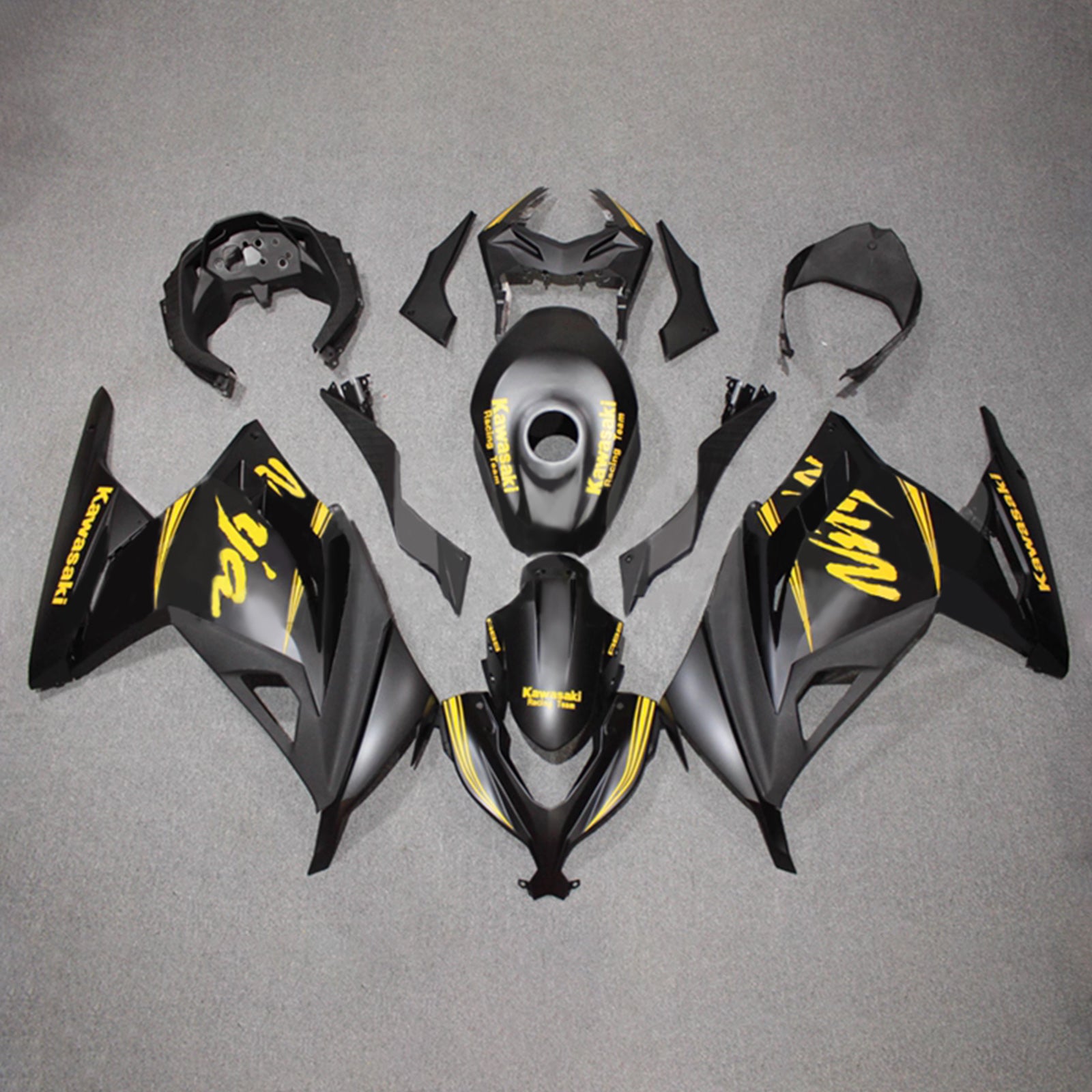 Injection Fairing Kit Bodywork Plastic ABS fit For Kawasaki EX300 Ninja300 2013-2024