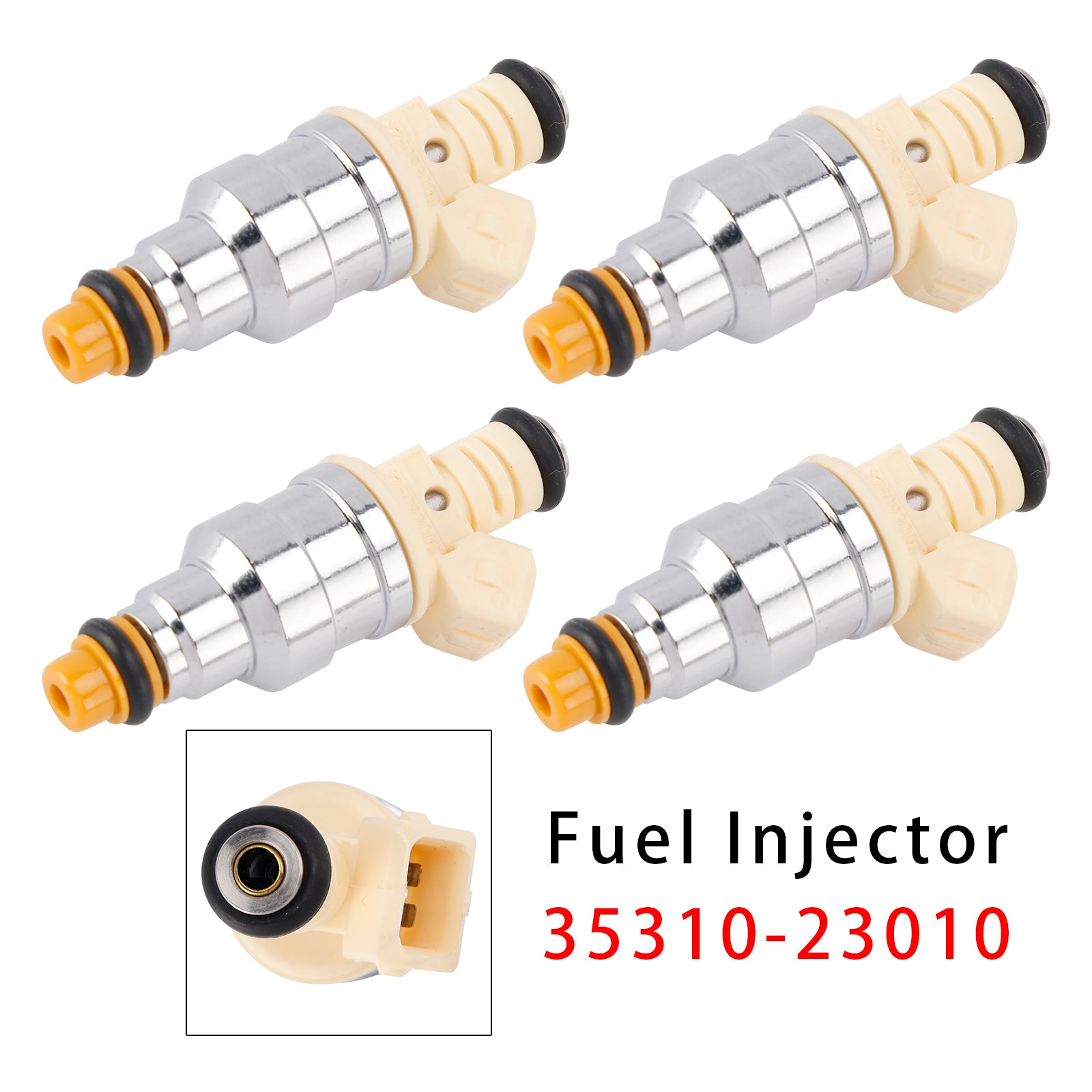 1997 Hyunda Tiburon 1.8L I4 842-12226 4PCS Fuel Injector