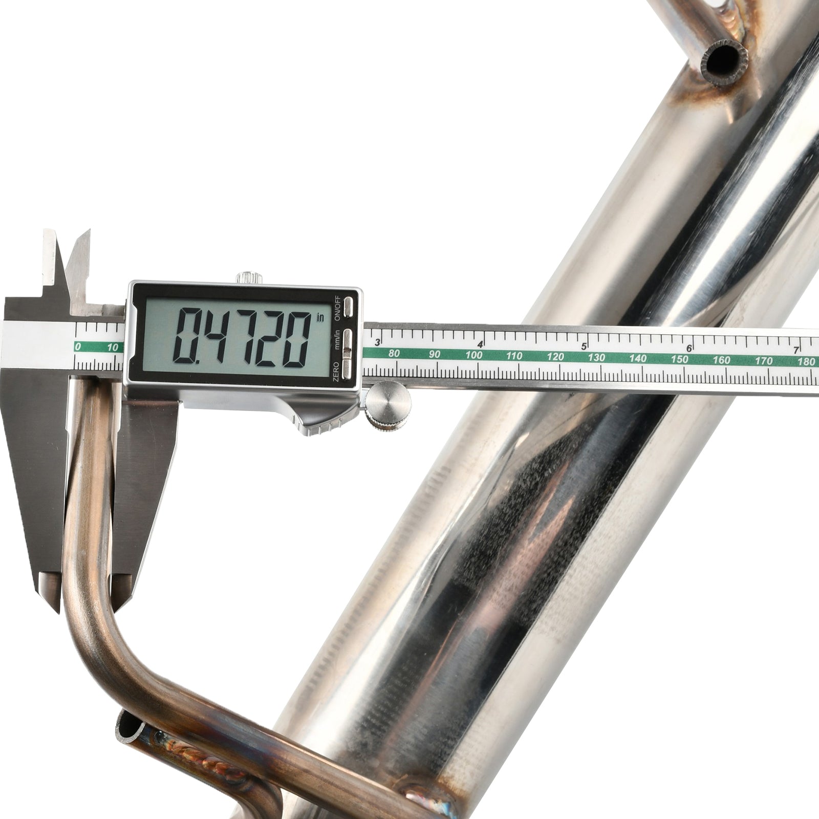 2008-2013 Infiniti G37 2dr Coupe Eje trasero Silenciador Tubo de escape Acero inoxidable