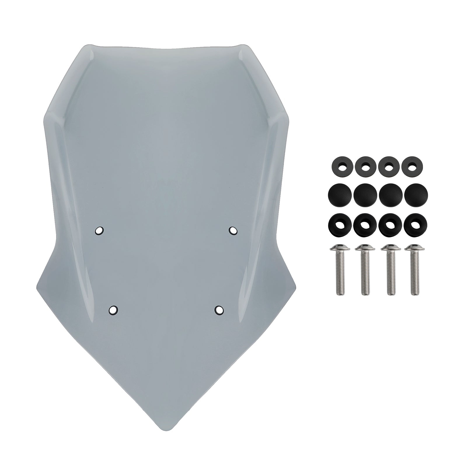 Černé sklo čelného skla pre Yamaha Tracer 900/GT 2018-2020 Tracer 9/GT 2021-23