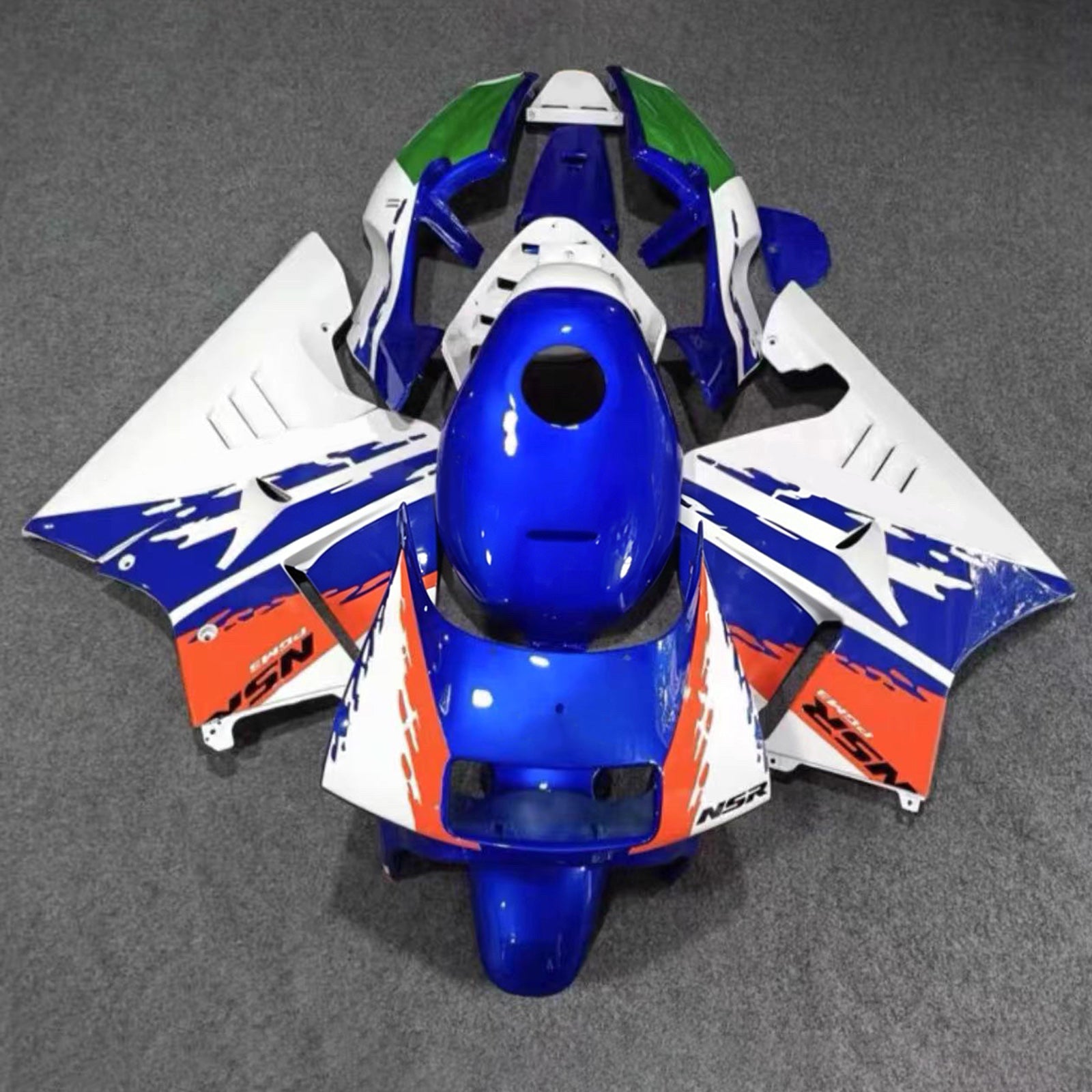 Injection Fairing Kit Bodywork Plastic ABS For Honda NSR250 PGM-4 1994-1996