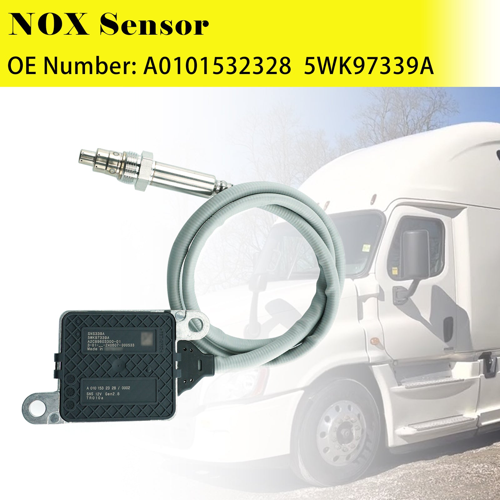 For Detroit DD13 DD15 DD16 Engine Diesel Outlet Nox Sensor A0101532328