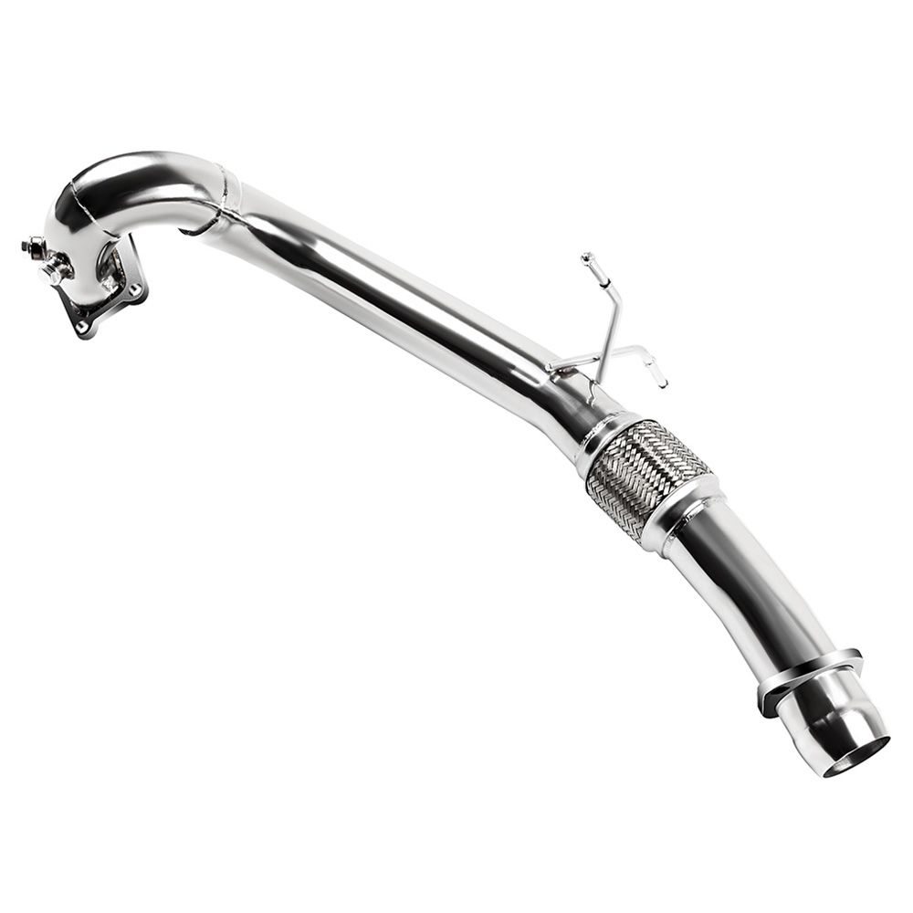 Exaustão do Turbo Downpipe para 2007-2013 Mazda 3 2.3L SS Racing Aço inoxidável
