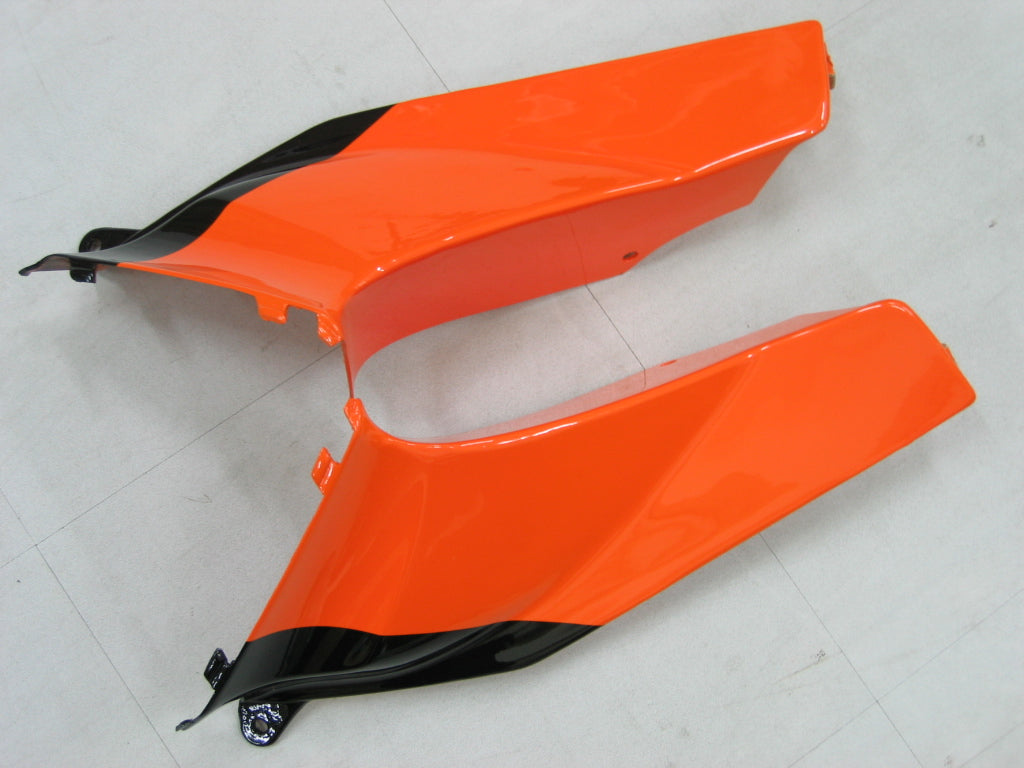 2005-2006 Honda CBR 600 RR Orange & Carénages Honda Racing CBR noirs génériques