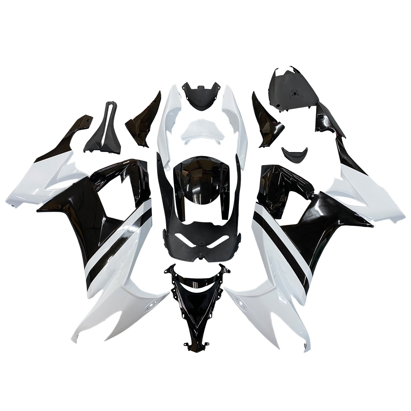 Injection Fairing Kit Bodywork Plastic ABS fit For Kawasaki ZX10R 2008-2010