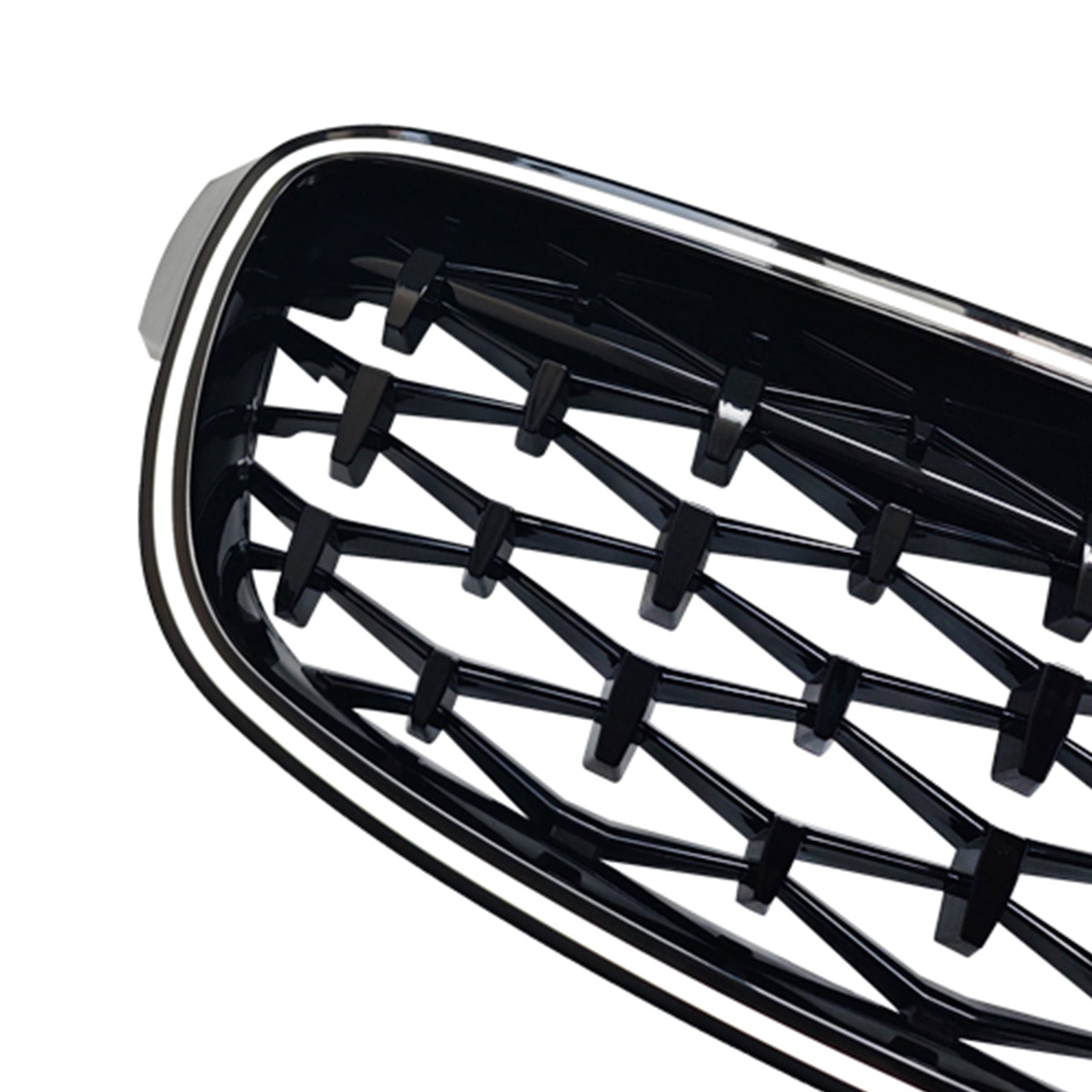 Diamond Front Kidney Grille Grill Fit BMW 3 Series F30 F31 F35 2012-2019