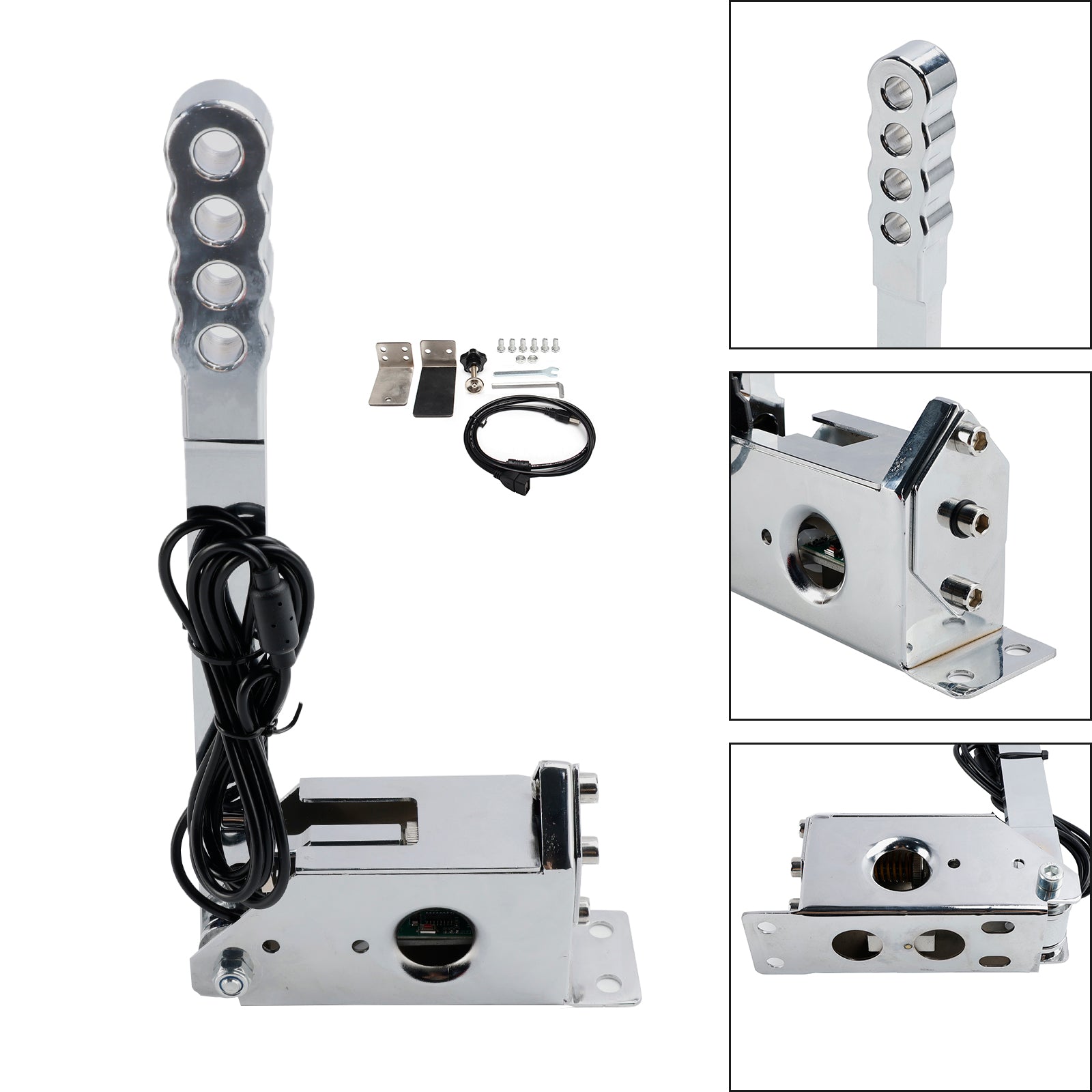 Pre závodné hry G25/G27/G29/T300/T500 pre ASSETTO PC 14BIT SIM USB RANGRAKE BRAKE